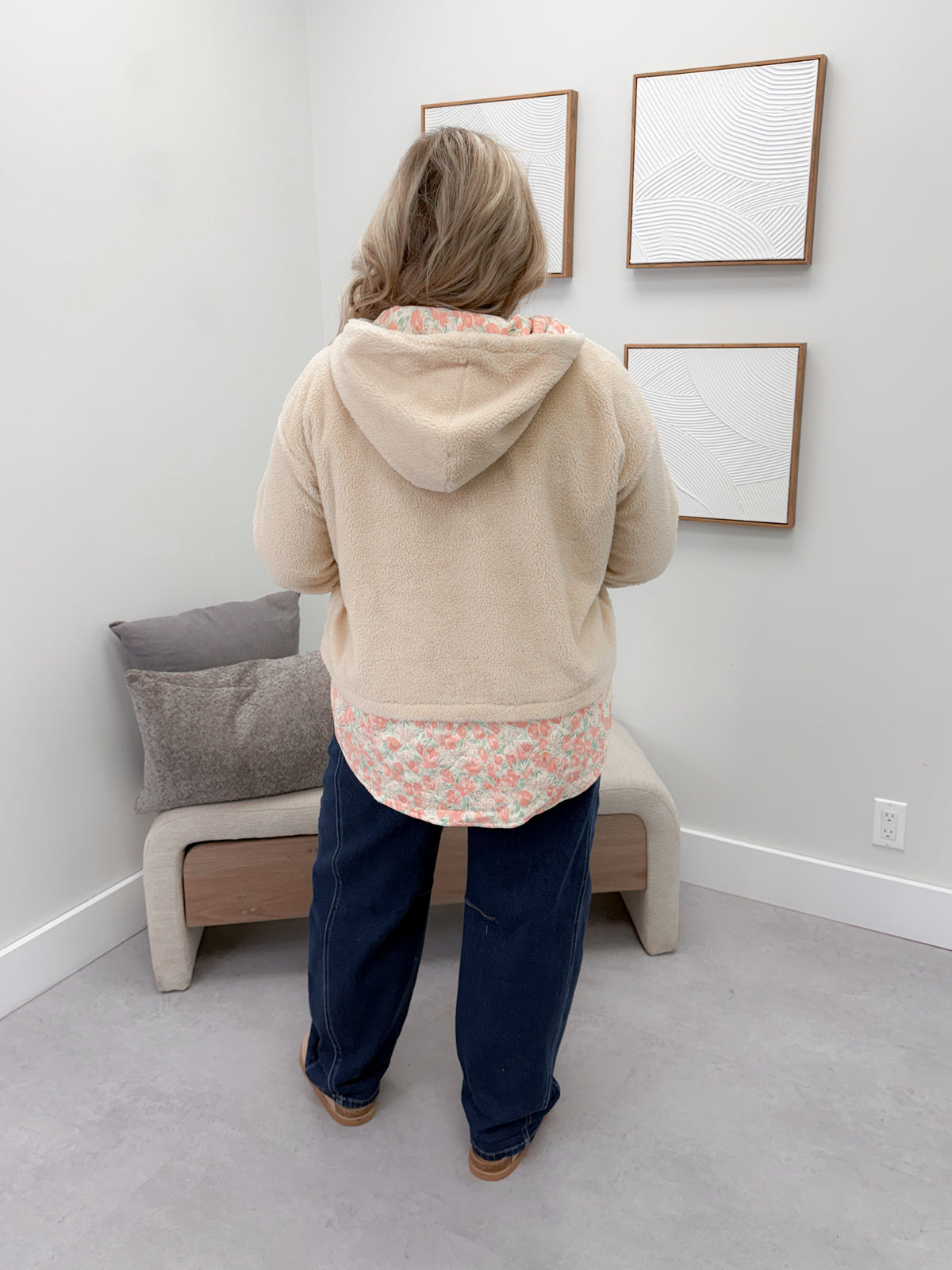 Odessa Jacket in Teddy Taupe