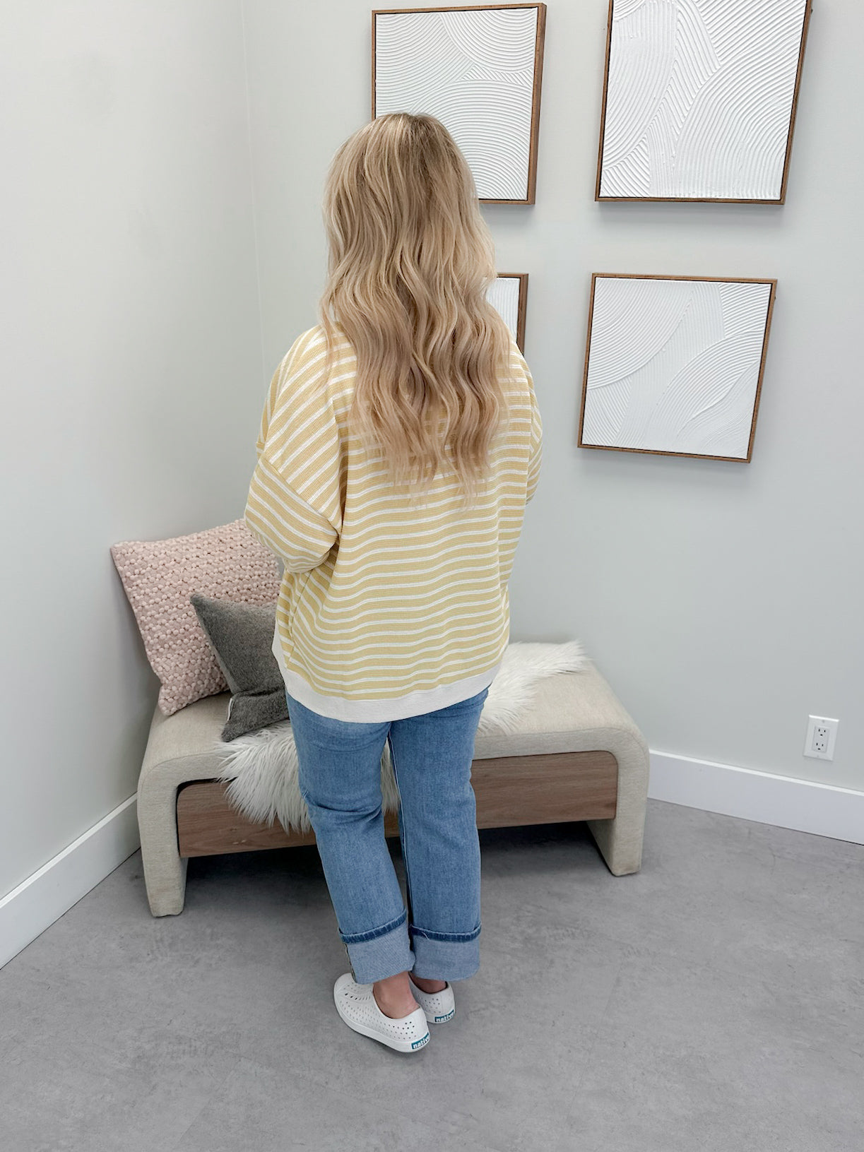 Newport Long Sleeve in Butter