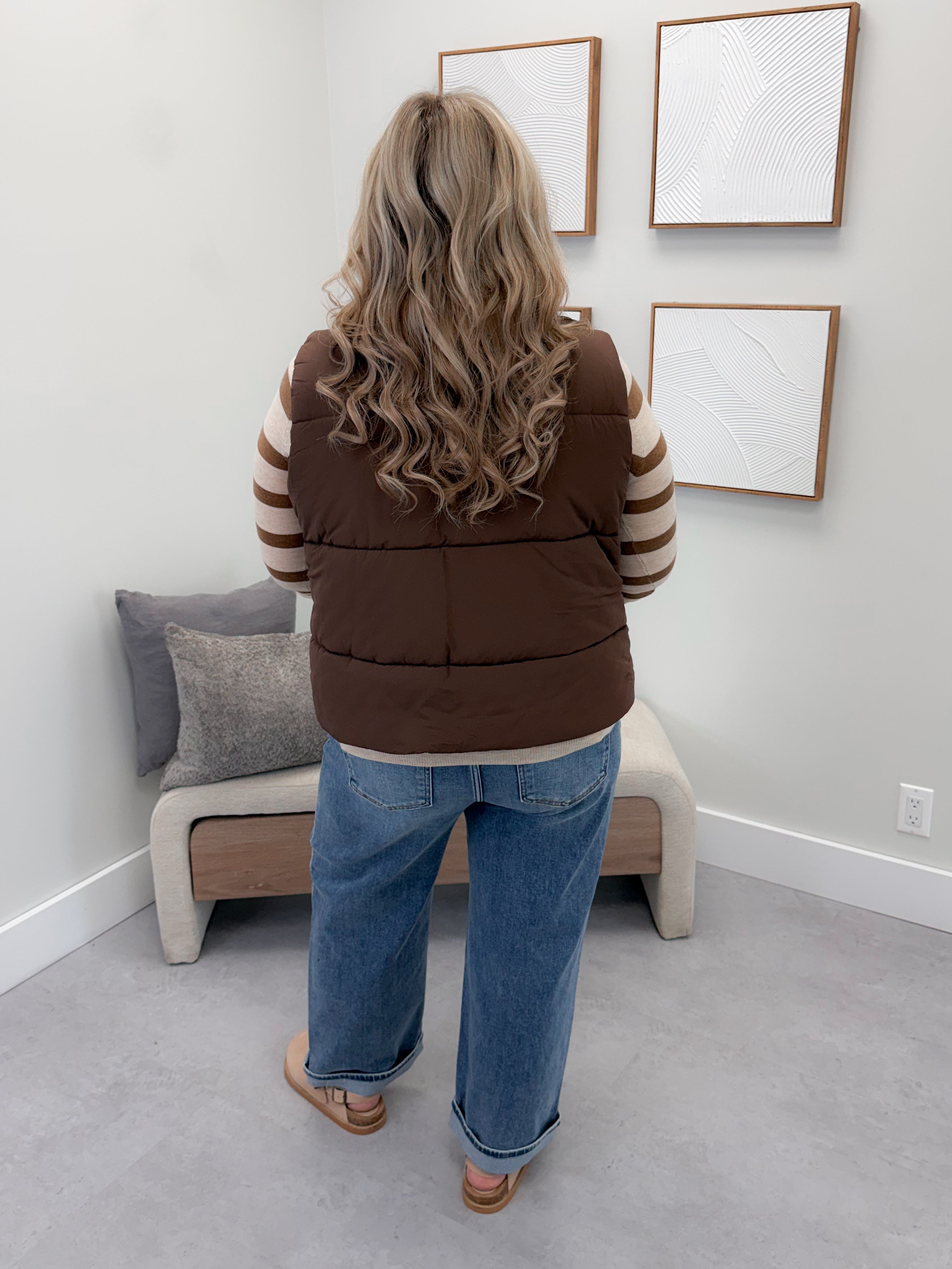 Wanderer Vest in Brown
