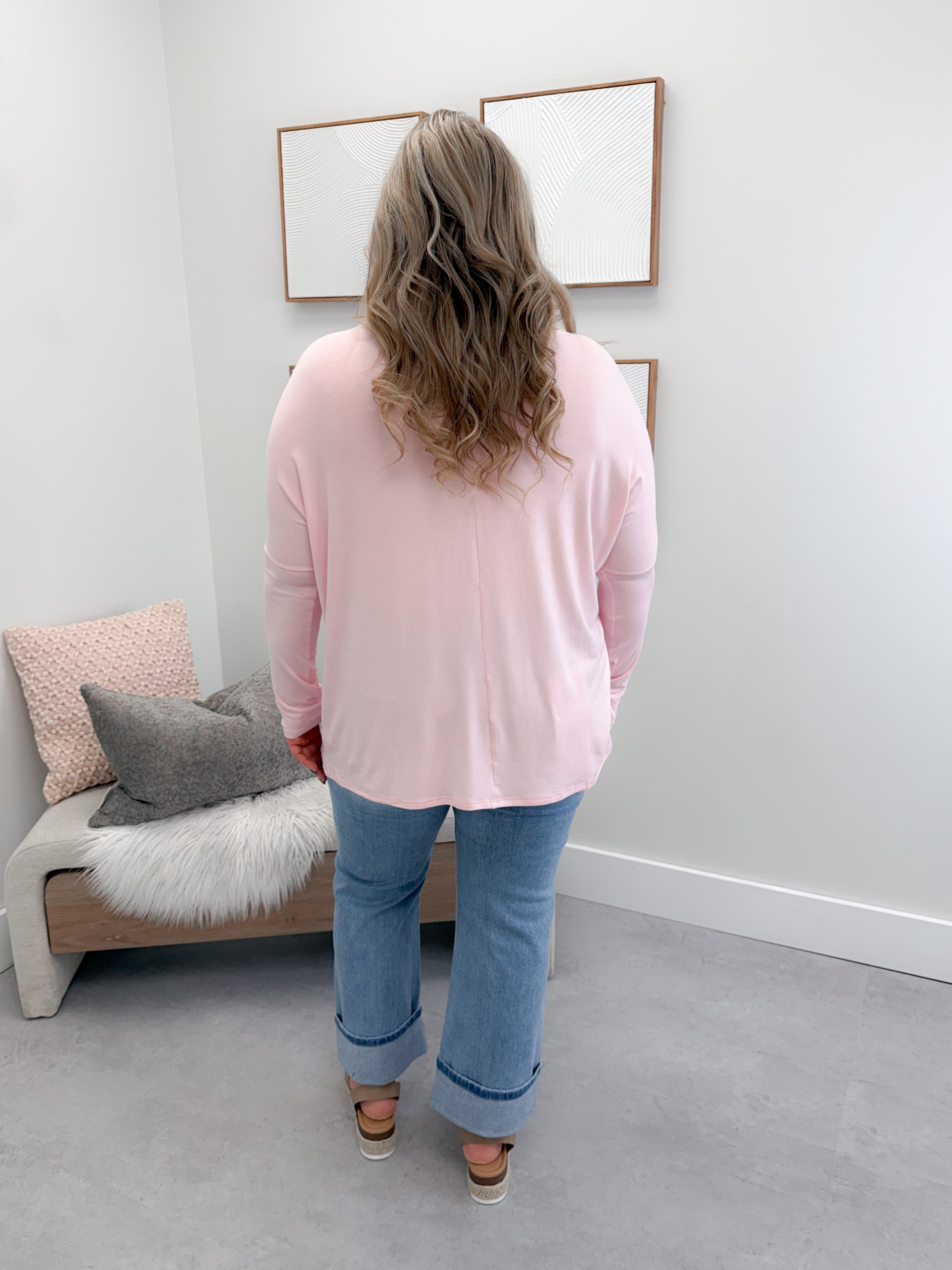 906 Long Sleeve by Twenty Nine The Label in Pink