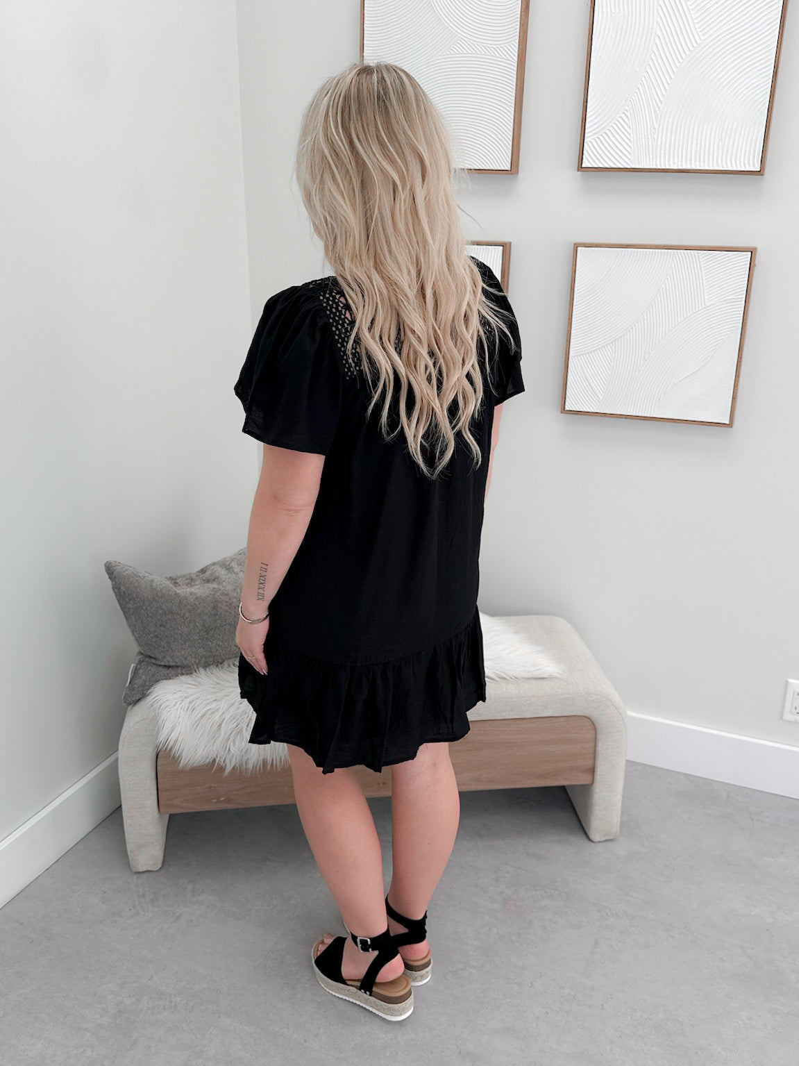 Nancy Dress in Black