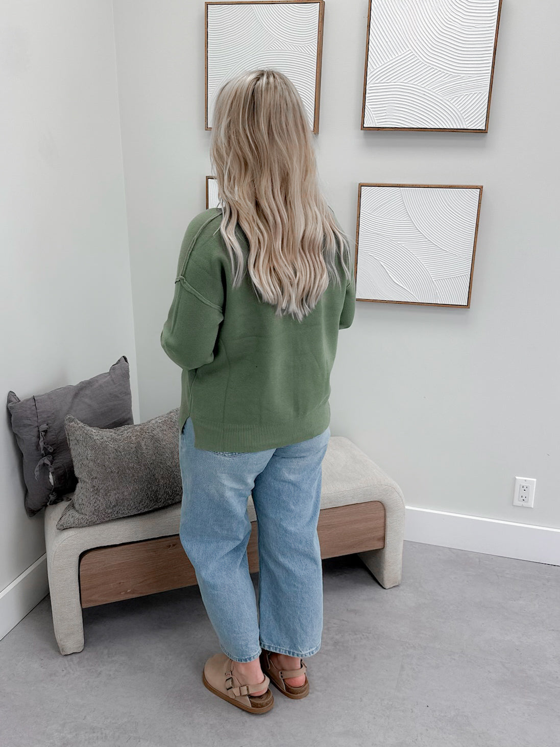 Mateo Sweater in Sage