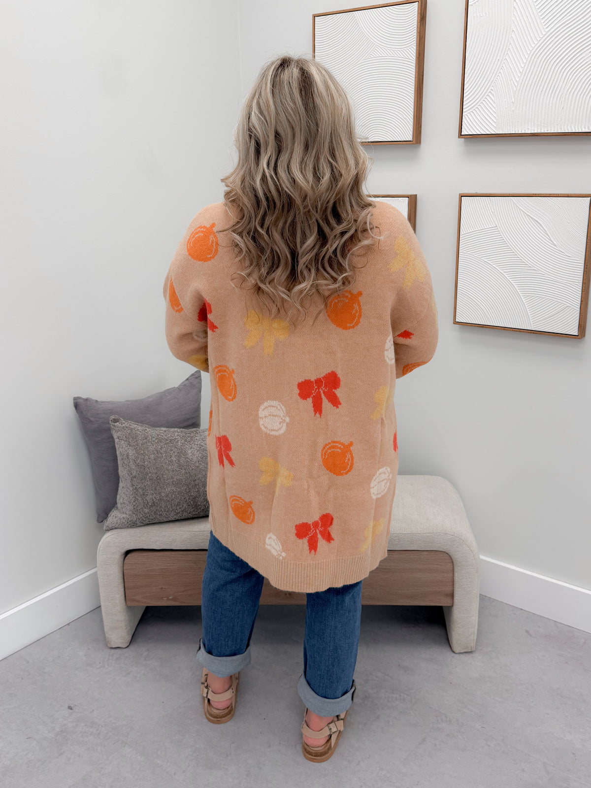 Autumn Cardigan in Latte