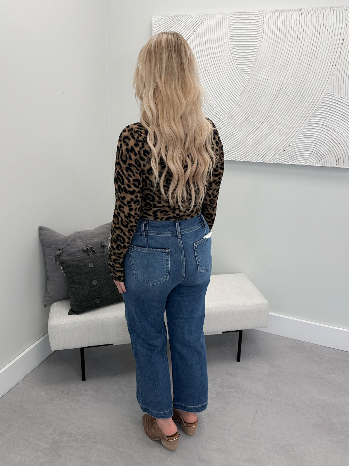 Zuma Bodysuit in Leopard - Small