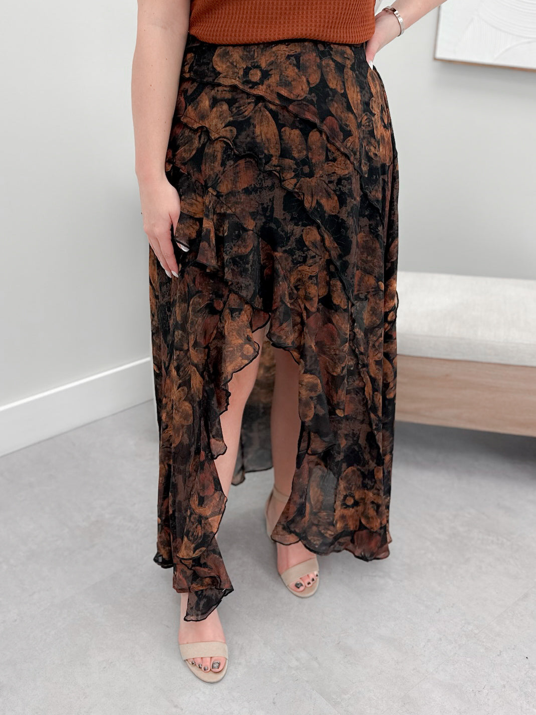 Carter Skirt in Black