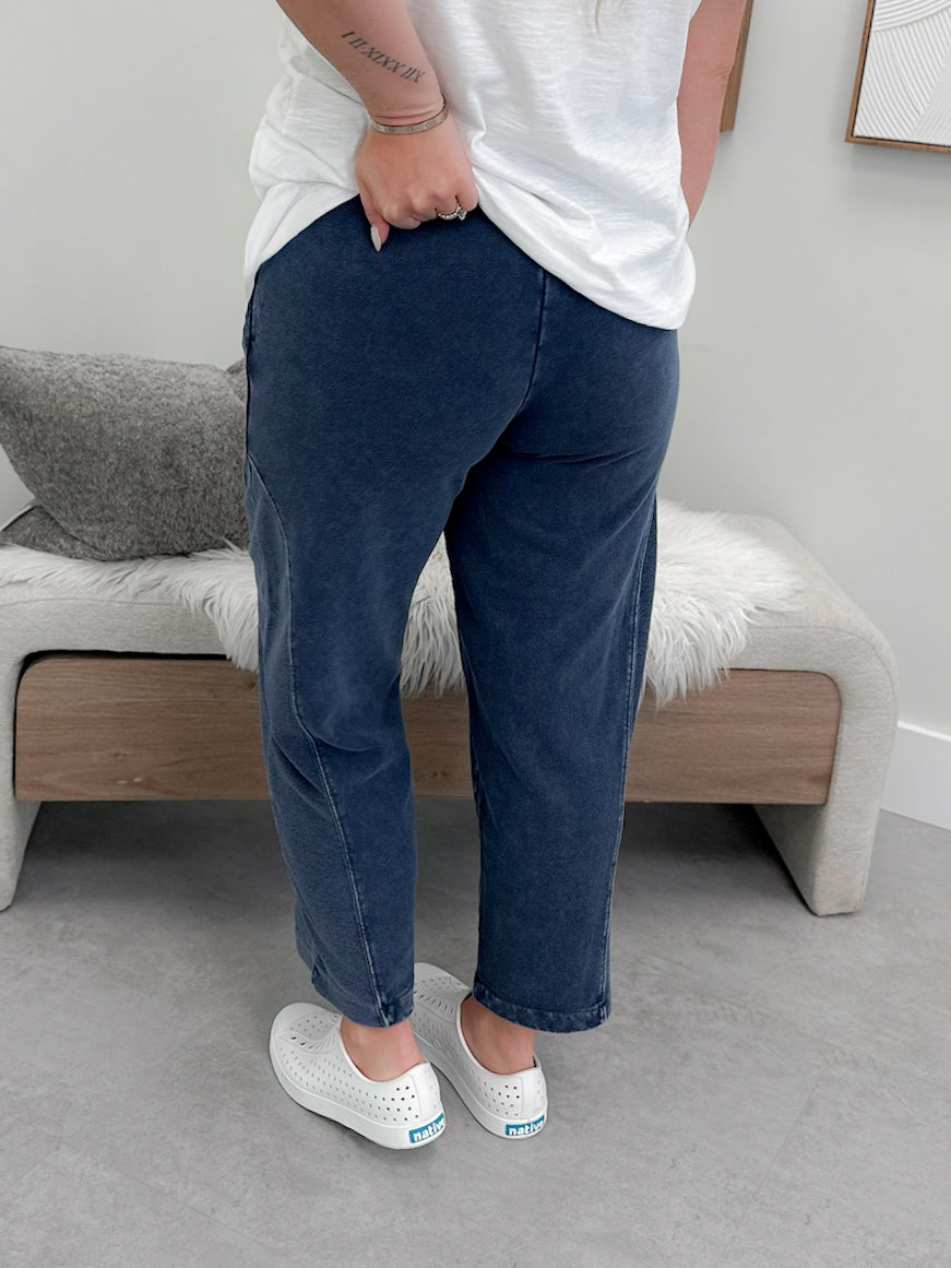 York Joggers in Dark Blue