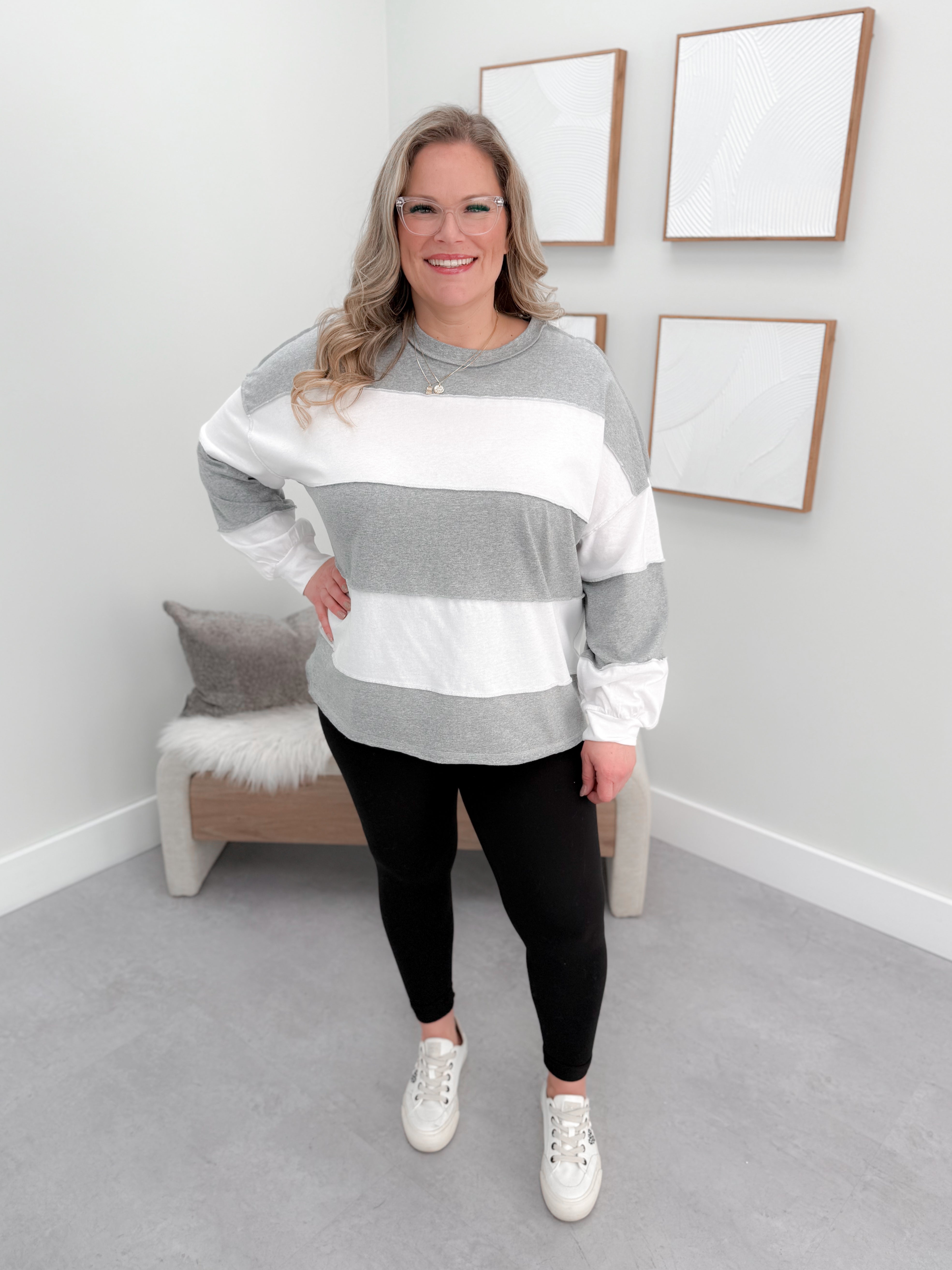 Finn Longsleeve in Grey