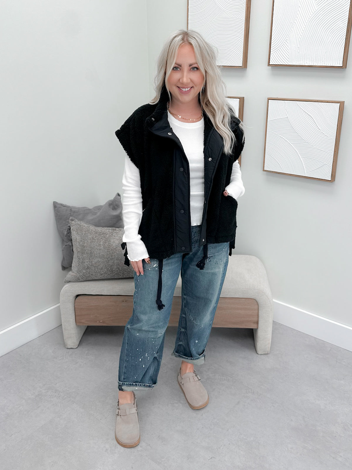 Scout It Out Fleece Vest by Free People