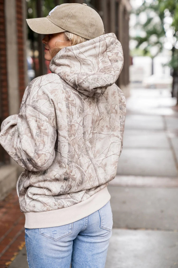 Comfort Zone Hoodie in Backwoods Babe by Ampersand Avenue