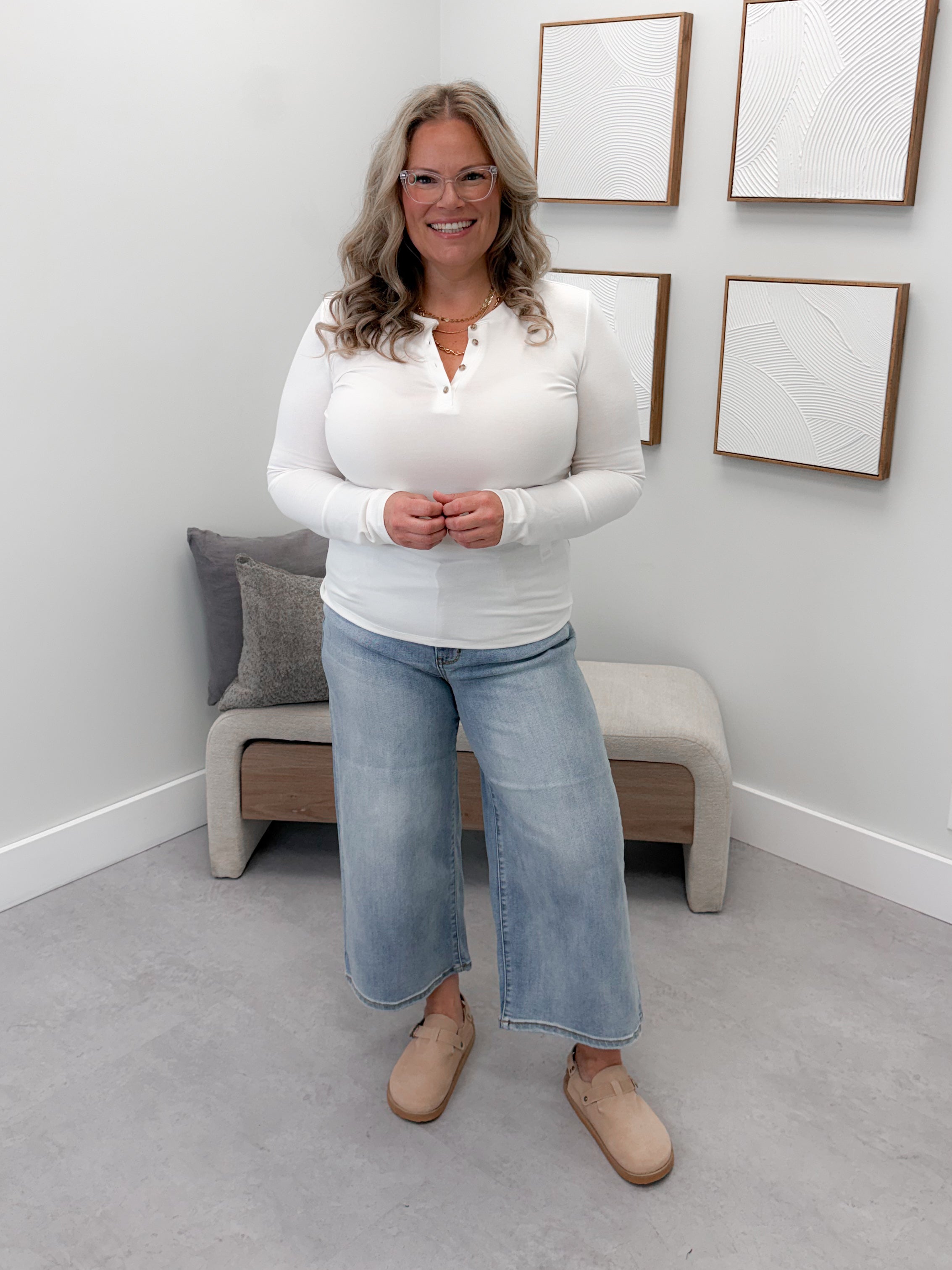 Sailor Long Sleeve in Ivory