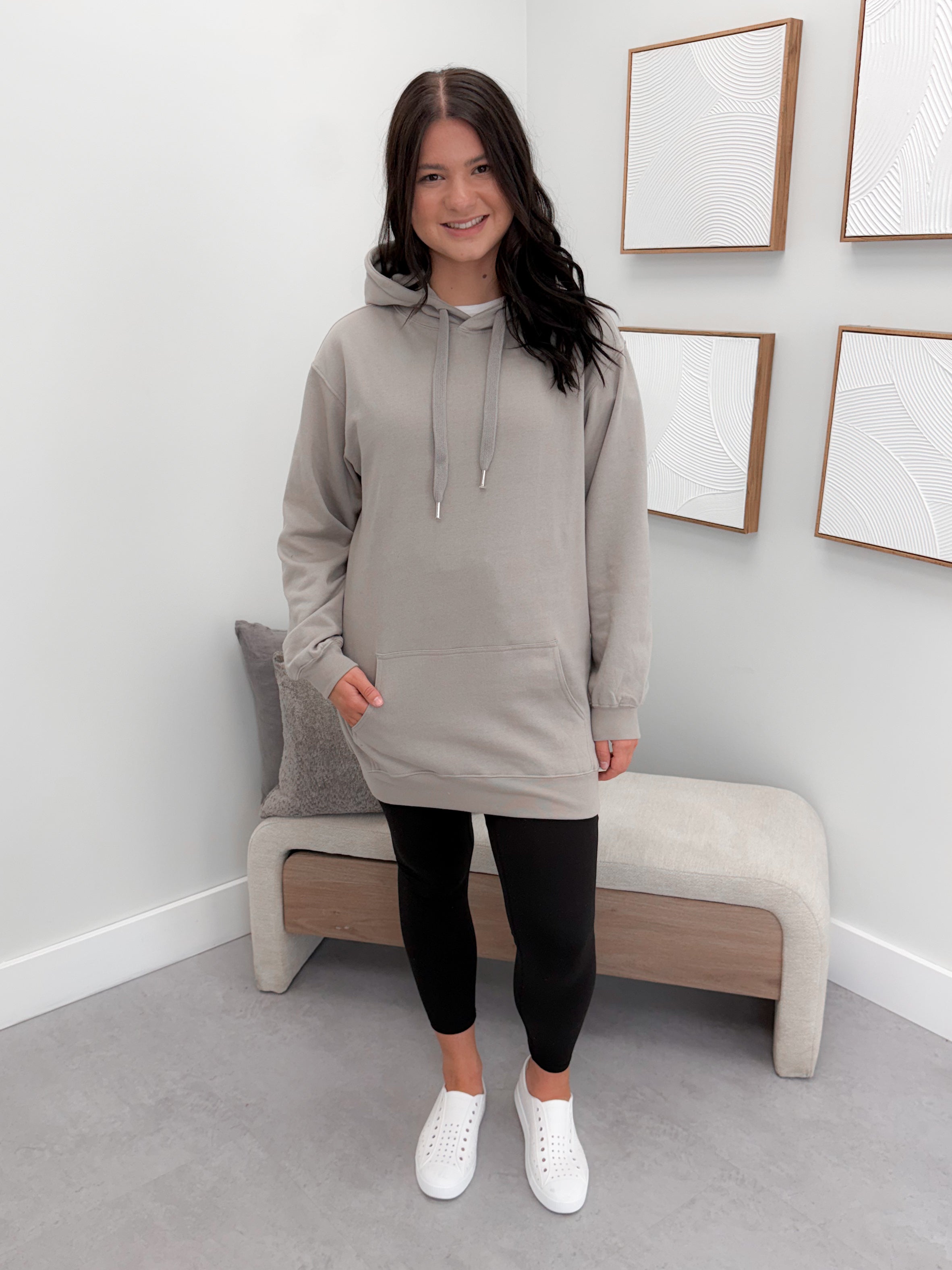 126 Hoodie in Stone by Twenty Nine The Label