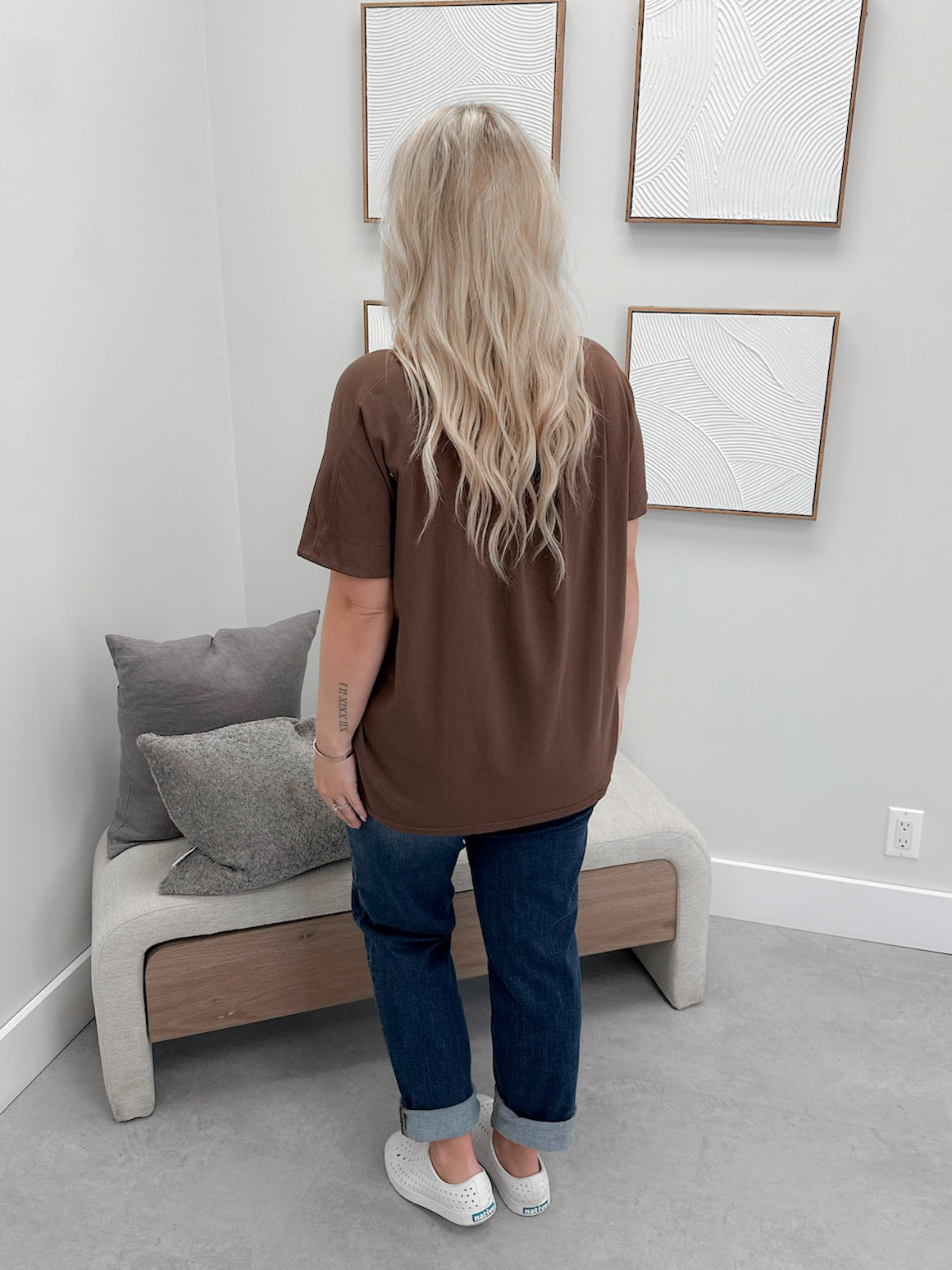 Jessie Tee in Chocolate