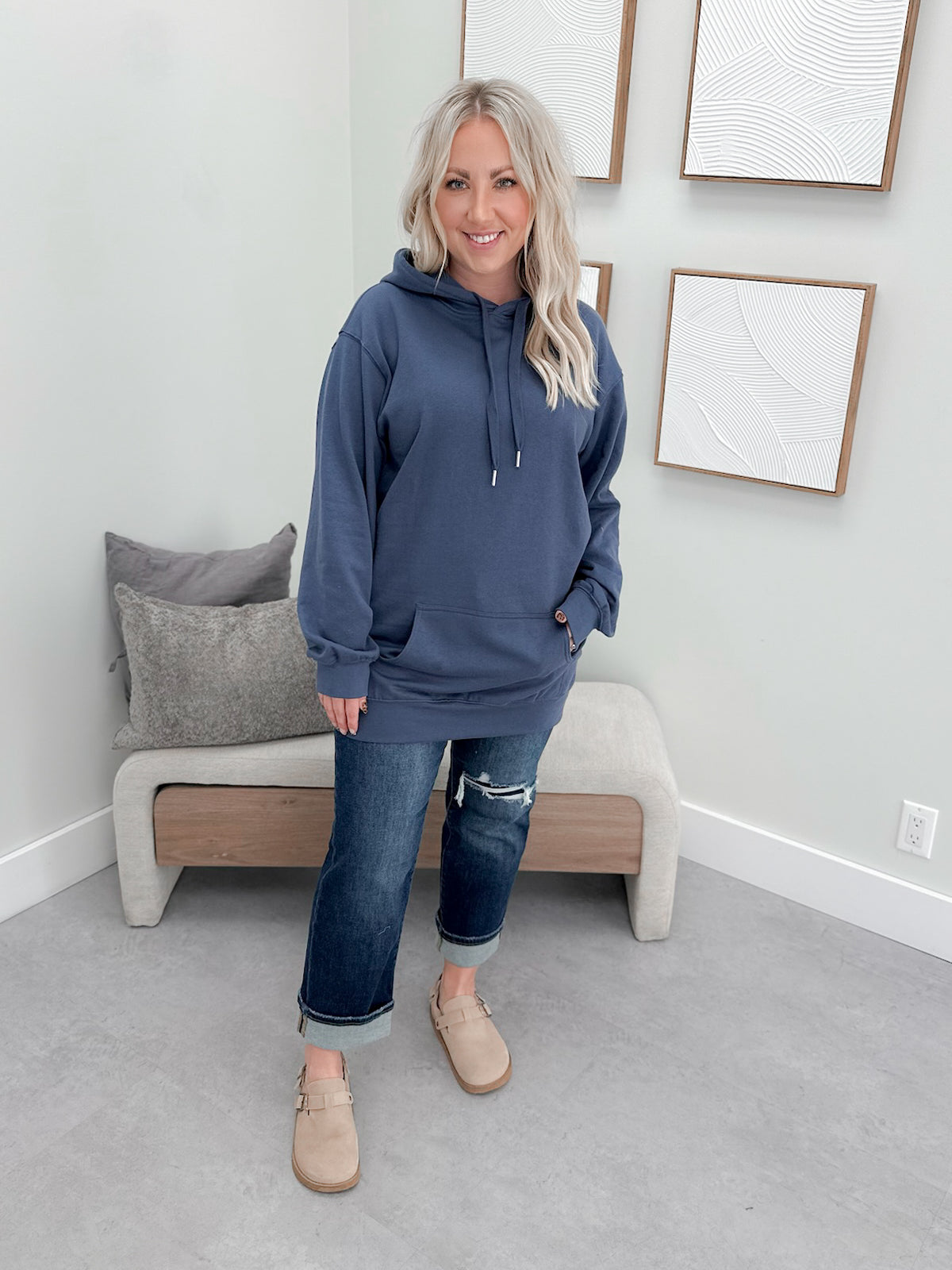 126 Hoodie in Dark Waters by Twenty Nine The Label