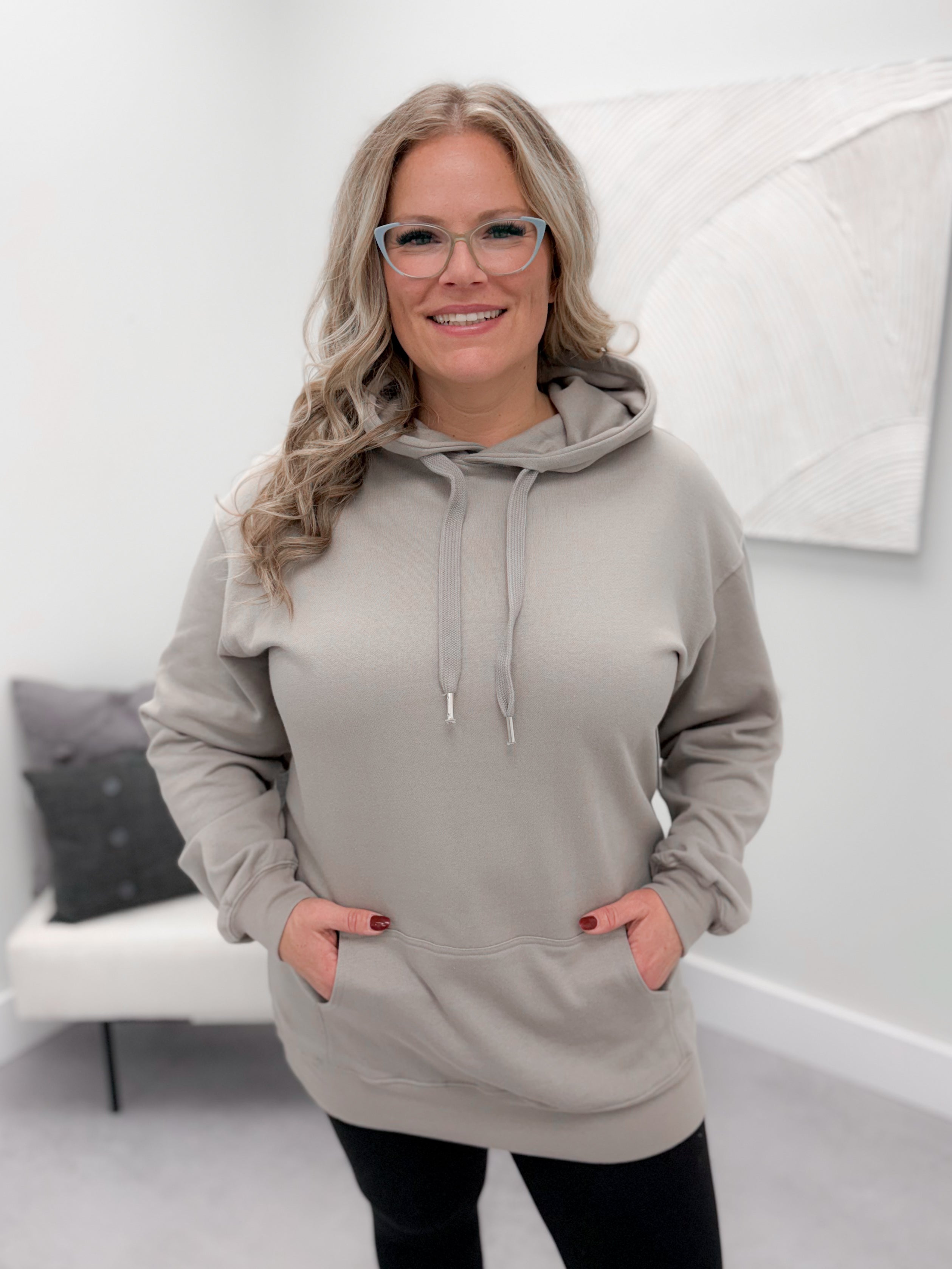 126 Hoodie in Stone by Twenty Nine The Label