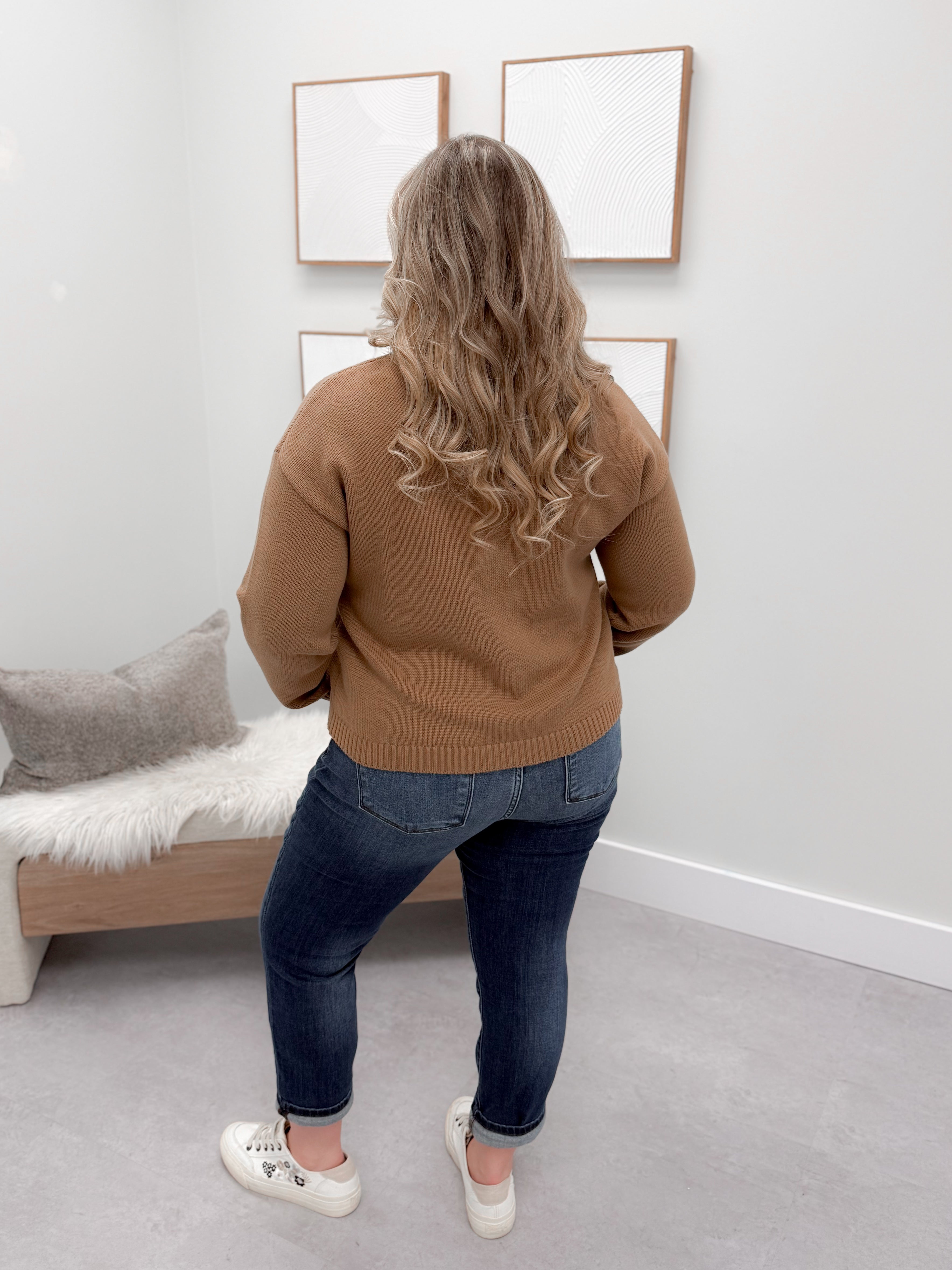 Trout Sweater in Mocha