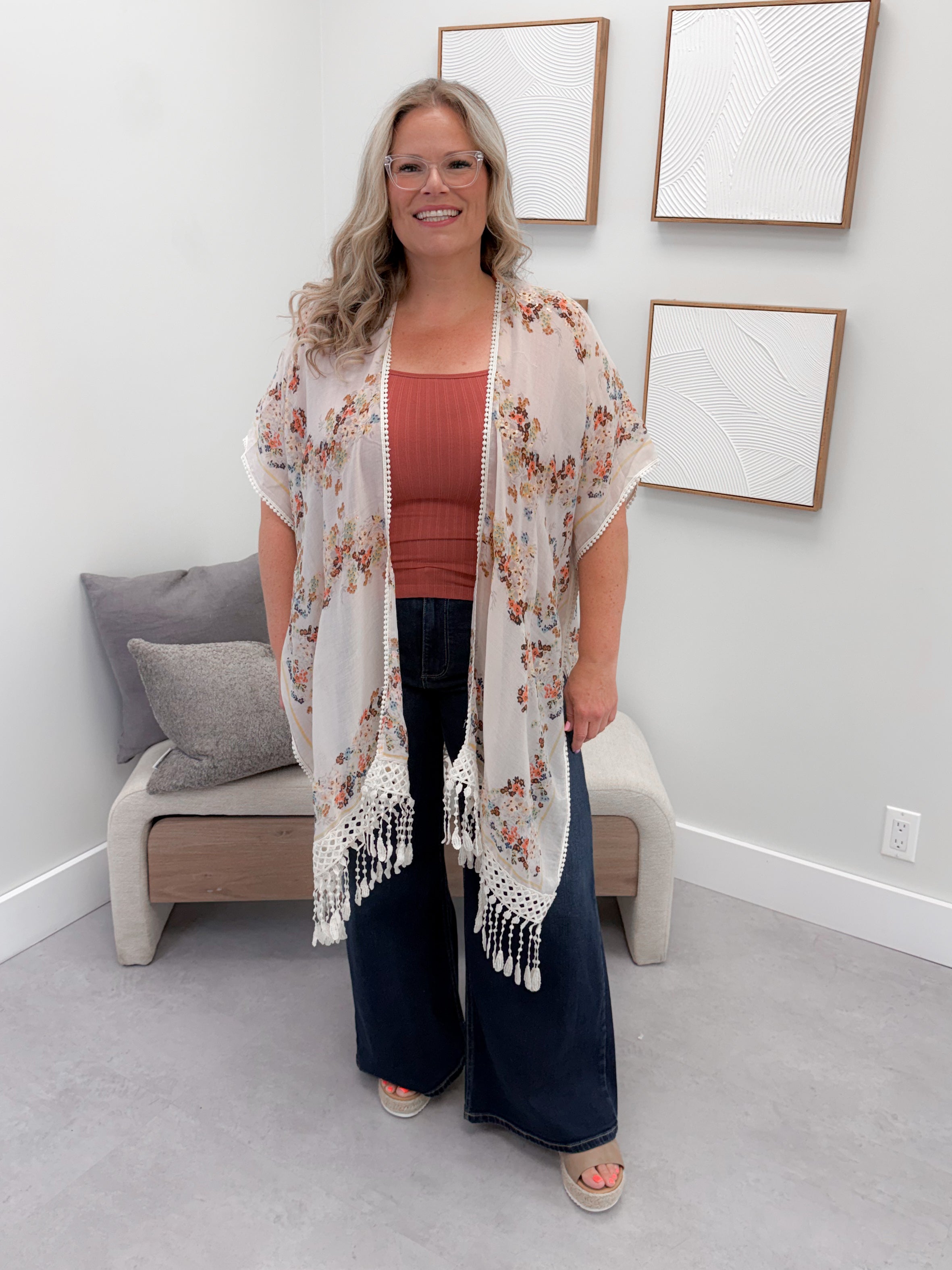 Carmen Cardigan in Cream