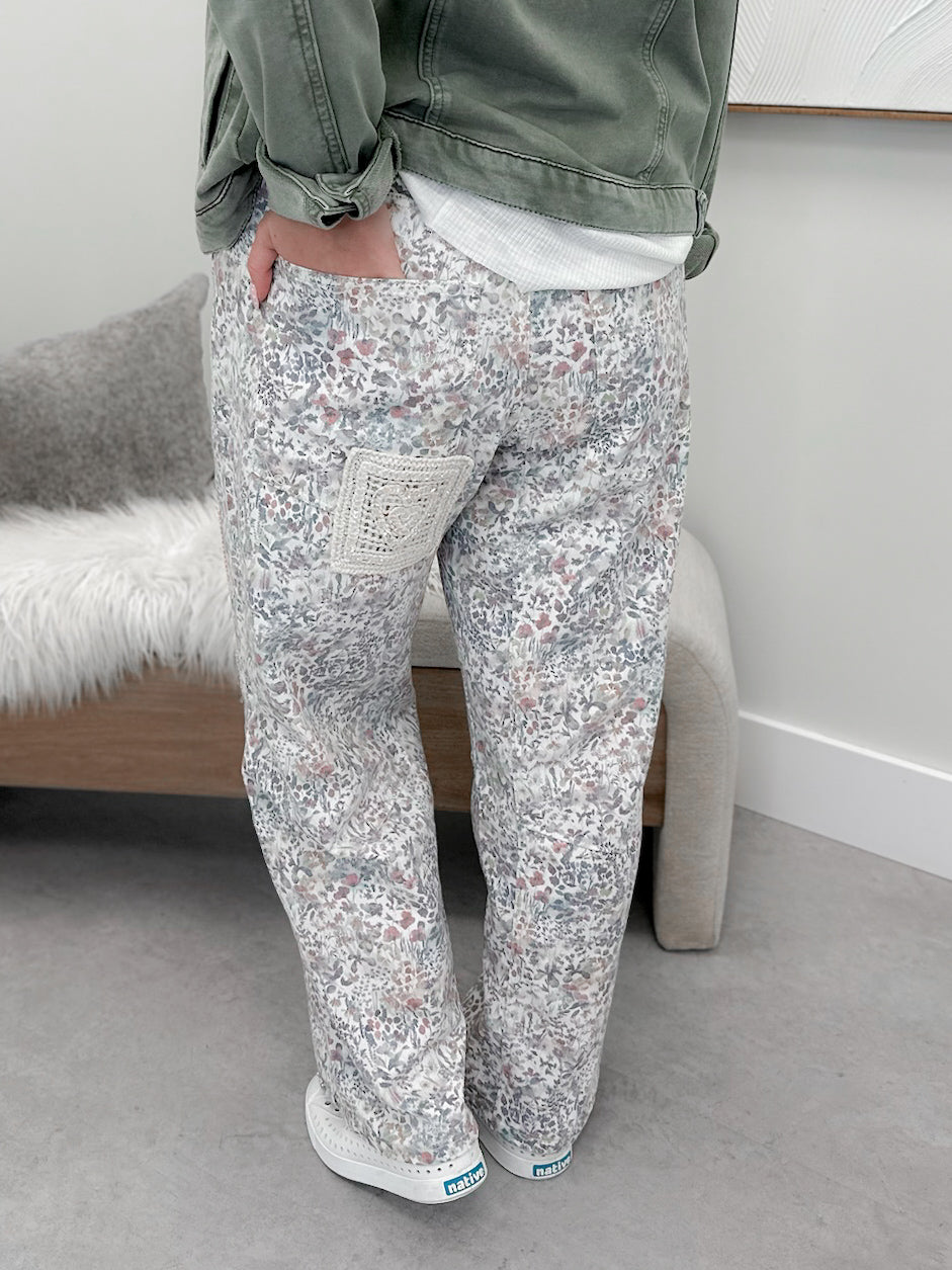 Avery Jeans in Floral