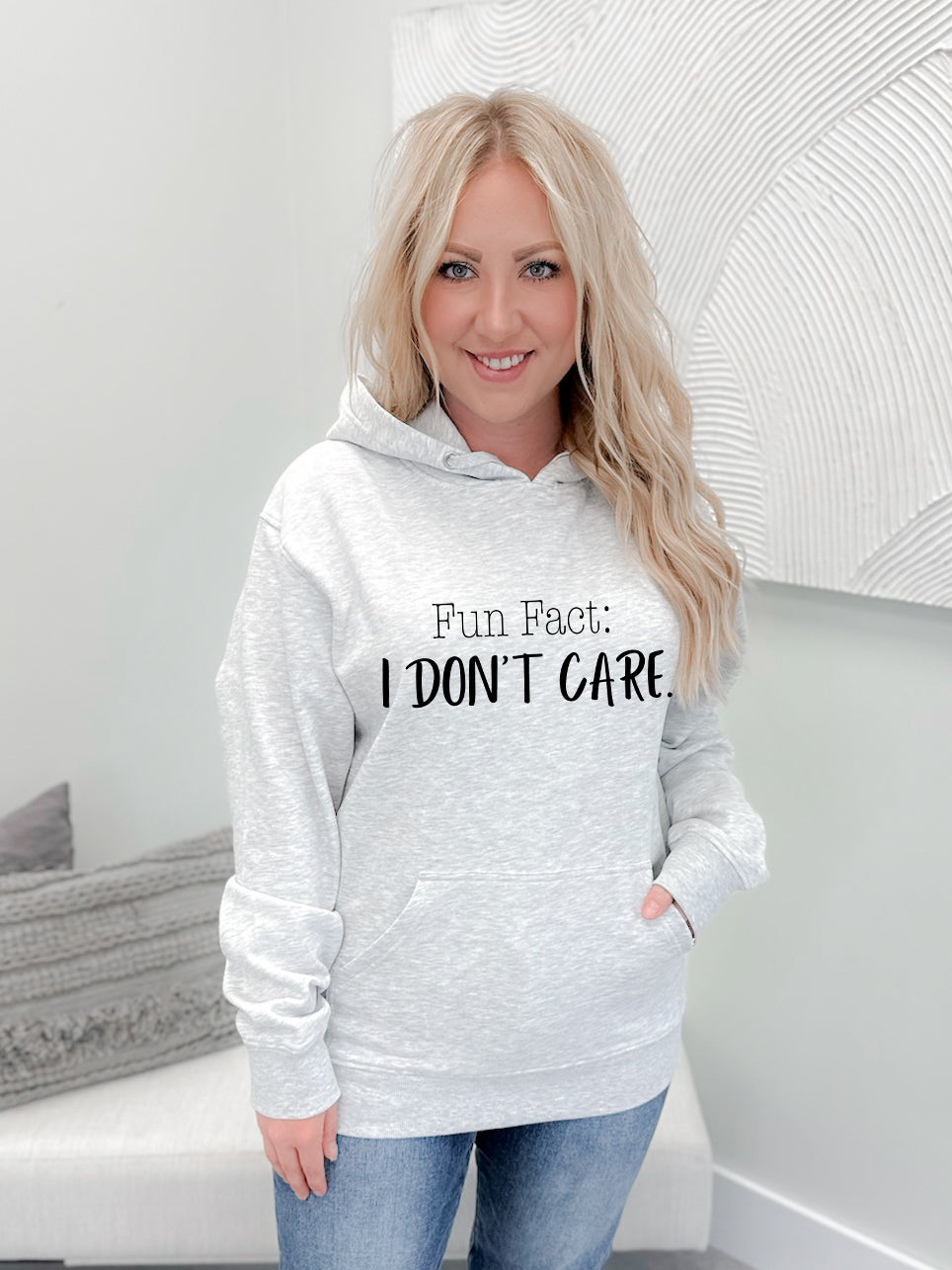 I Don't Care Graphix Pullover / Hoodie