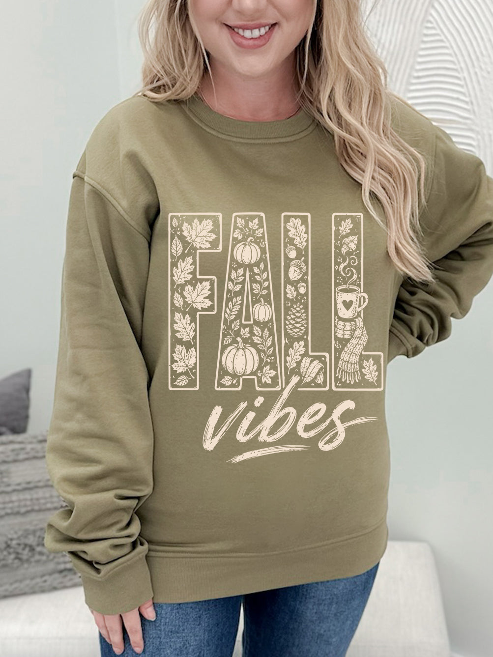 Fall Vibes Graphix Pullover