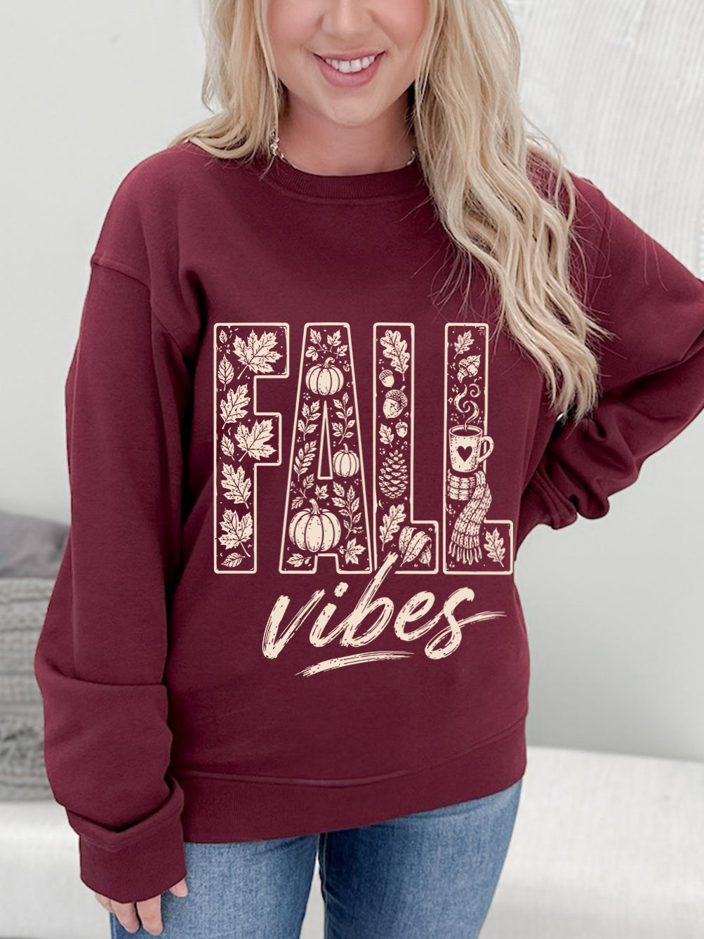Fall Vibes Graphix Pullover