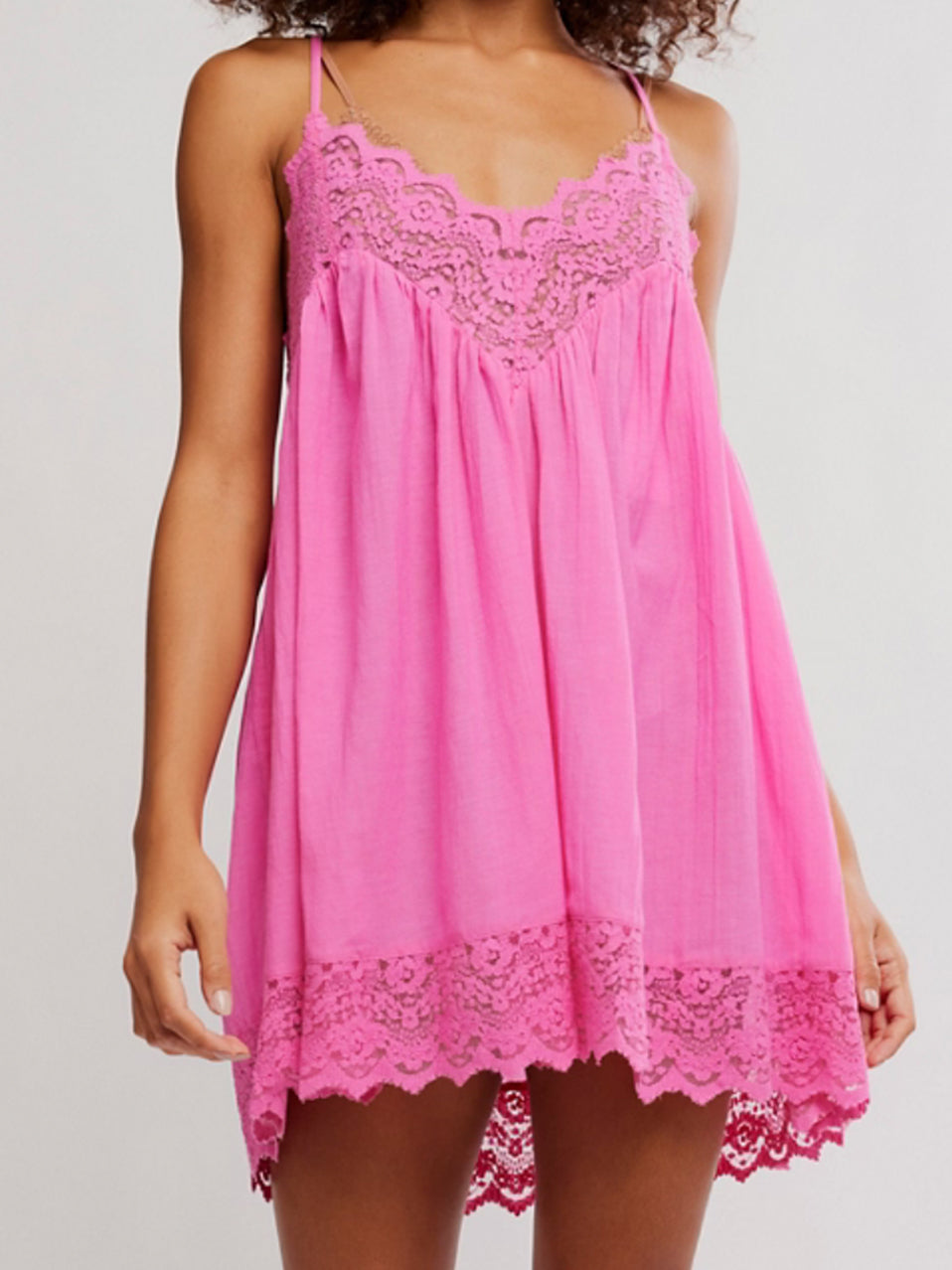 Fiona Slip Dress in Dream Pop by Free People