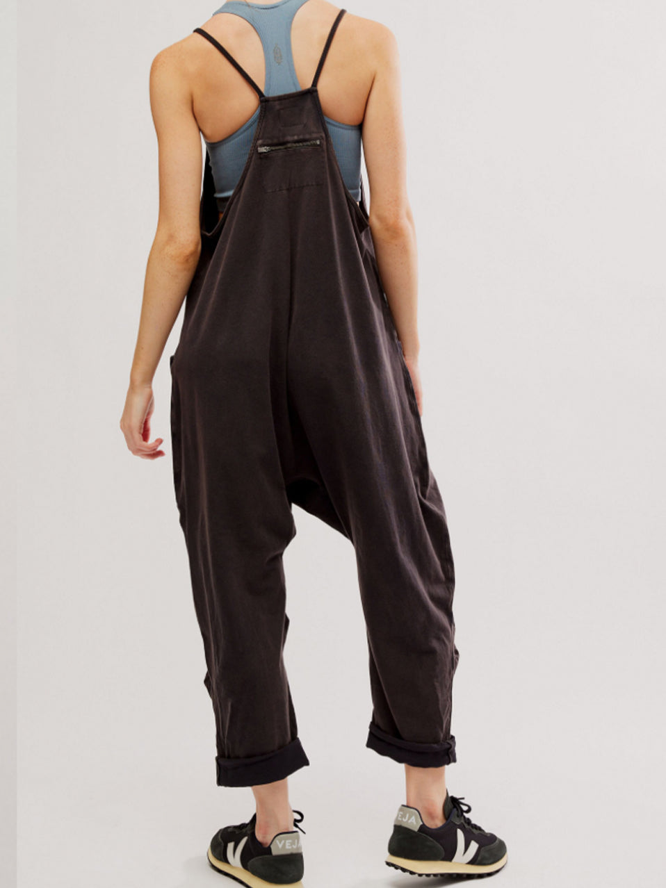 Hot Shot Onesie in Washed Black by Free People