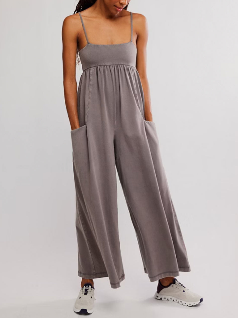 Hot Shot Strappy Onesie in Hickory by Free People
