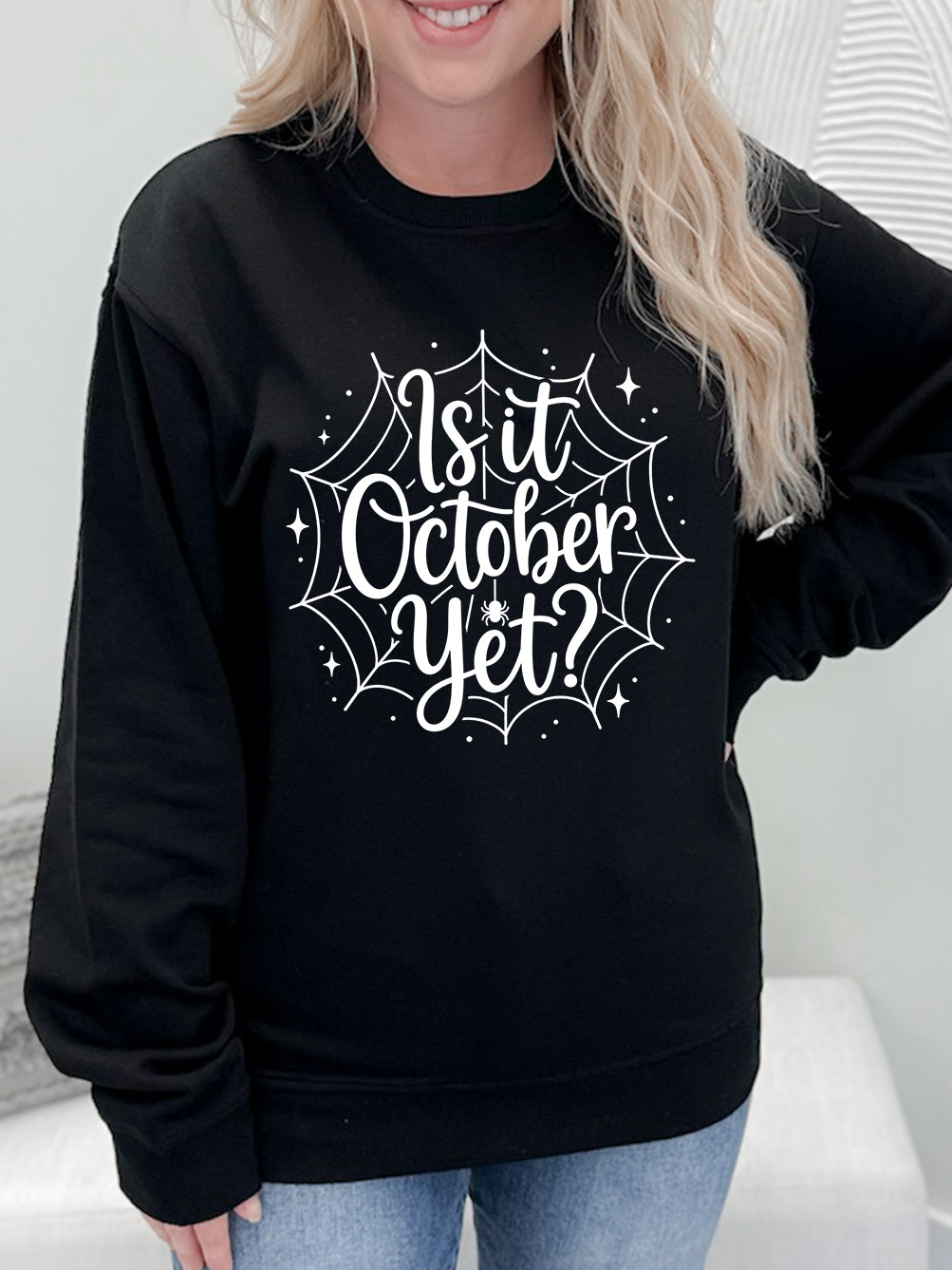 Is It October Yet Graphix Pullover