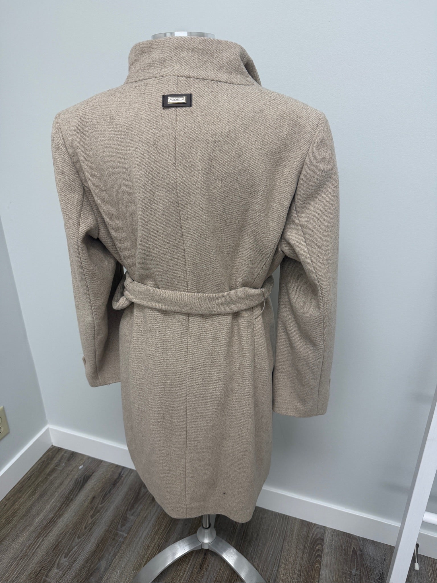 #240- Calvin Klein Wool Coat Size 14
