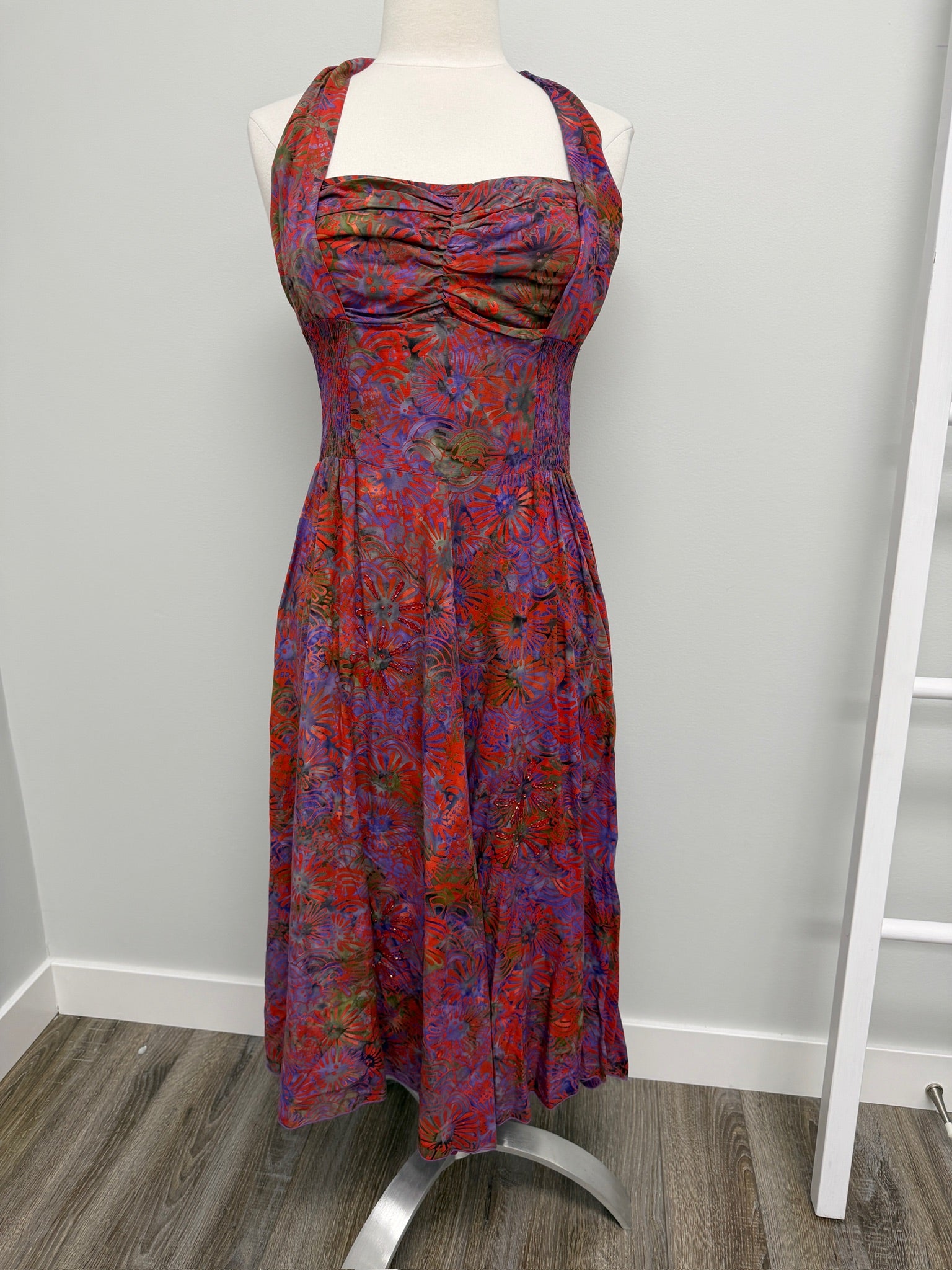 #268- Bali Batiks Dress Size S