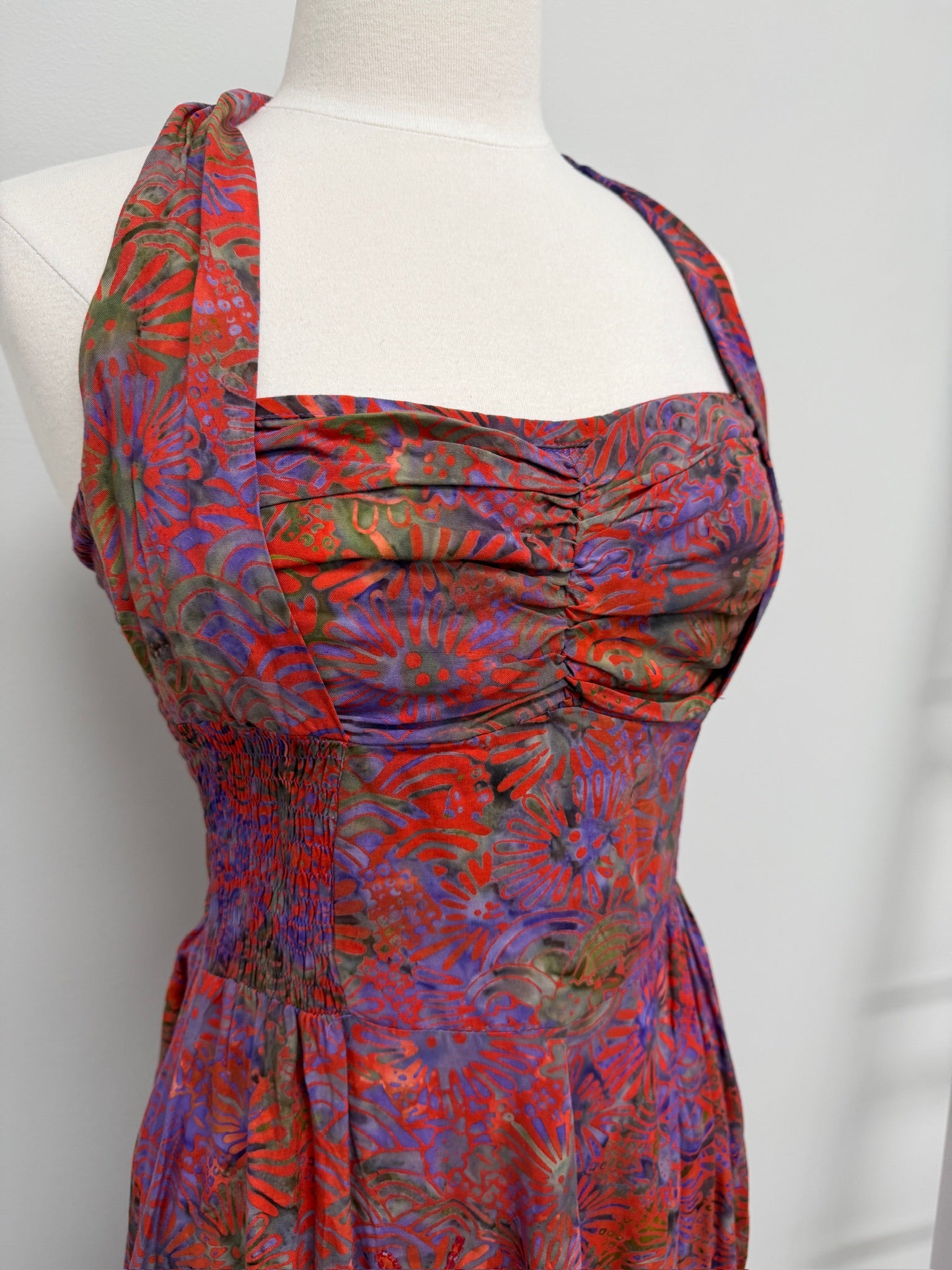 #268- Bali Batiks Dress Size S