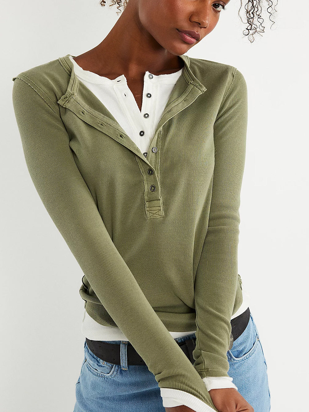 Jamie Henley in Olive by Free People