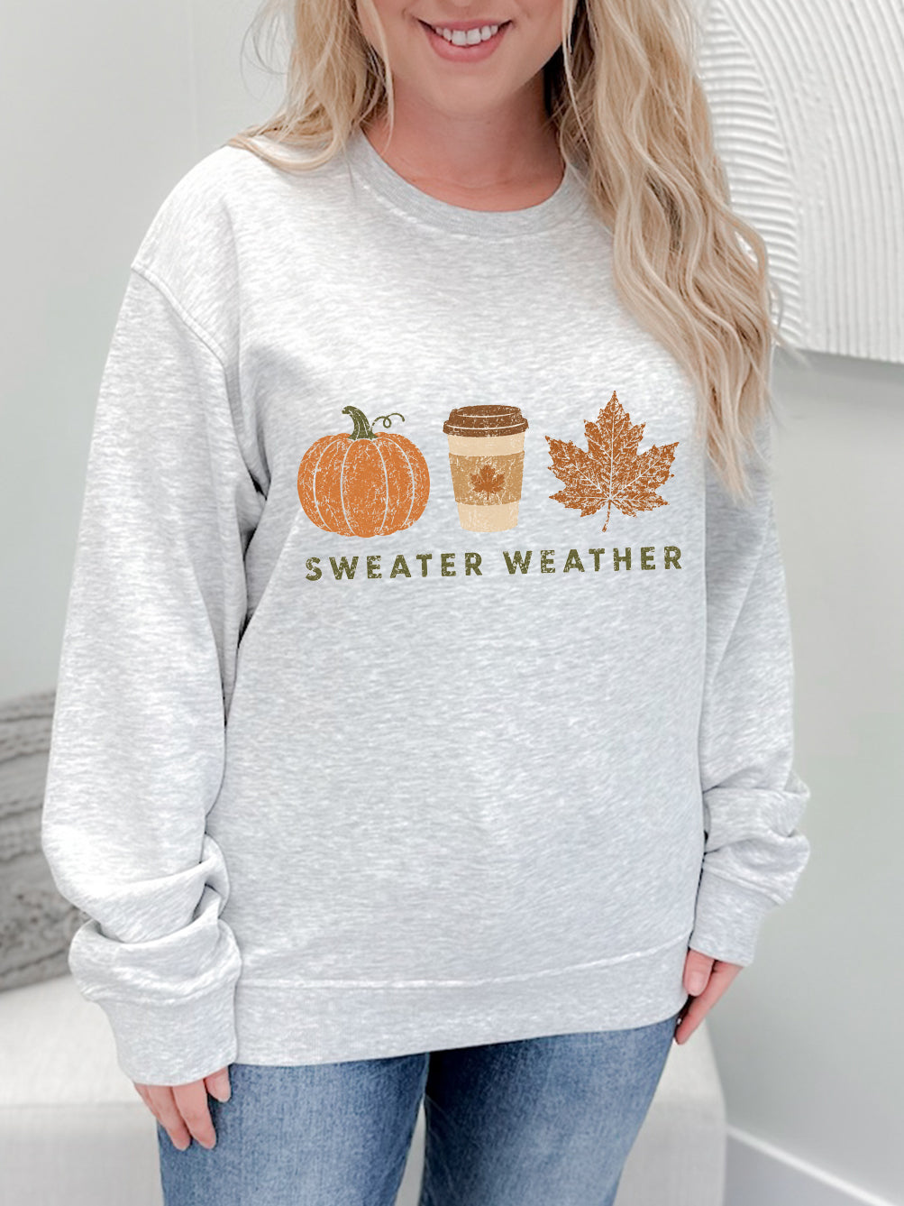 Sweater Weather Icon Graphix Pullover