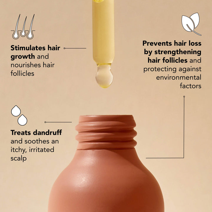 Strengthening Hair & Scalp Oil by Kitsch