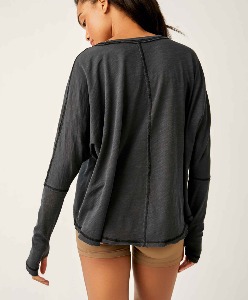 Nord Ten Laps Top in Black by Free People