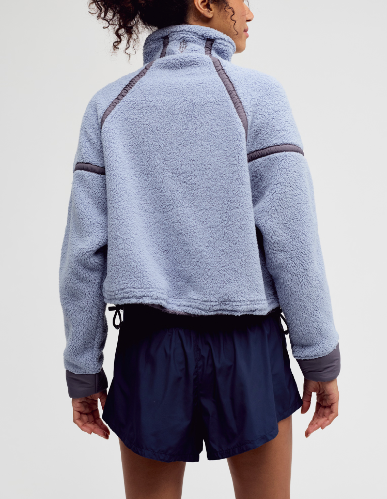 Mountain High Half Zip in Steel by Free People