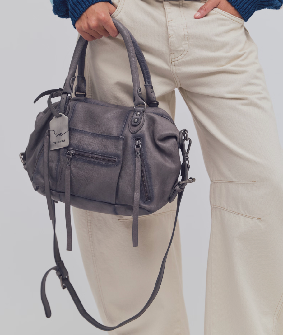 We The Free Baby Emerson Tote Bag in Gravel Rock by Free People