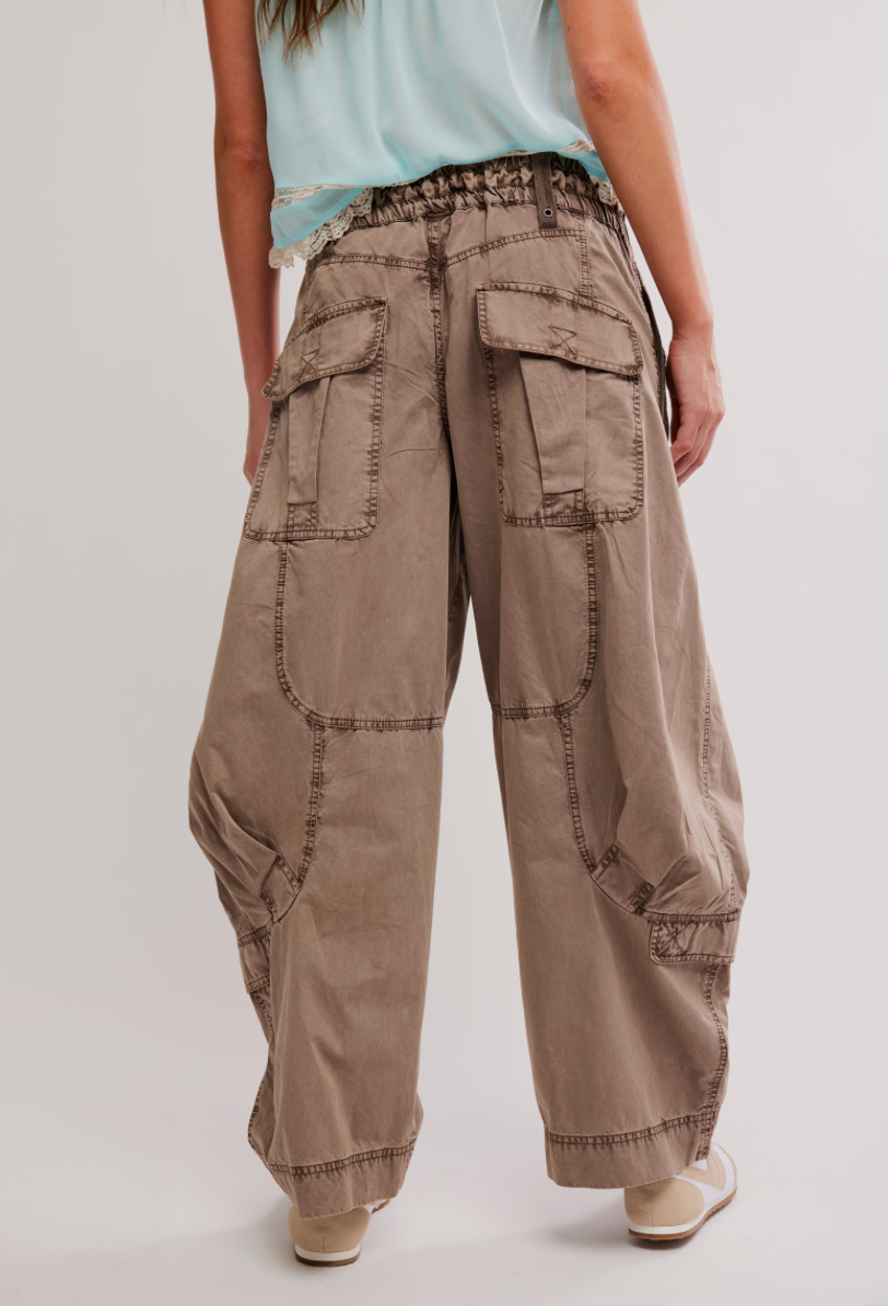 Onset Parachute Pant in Dusted Cocoa by Free People