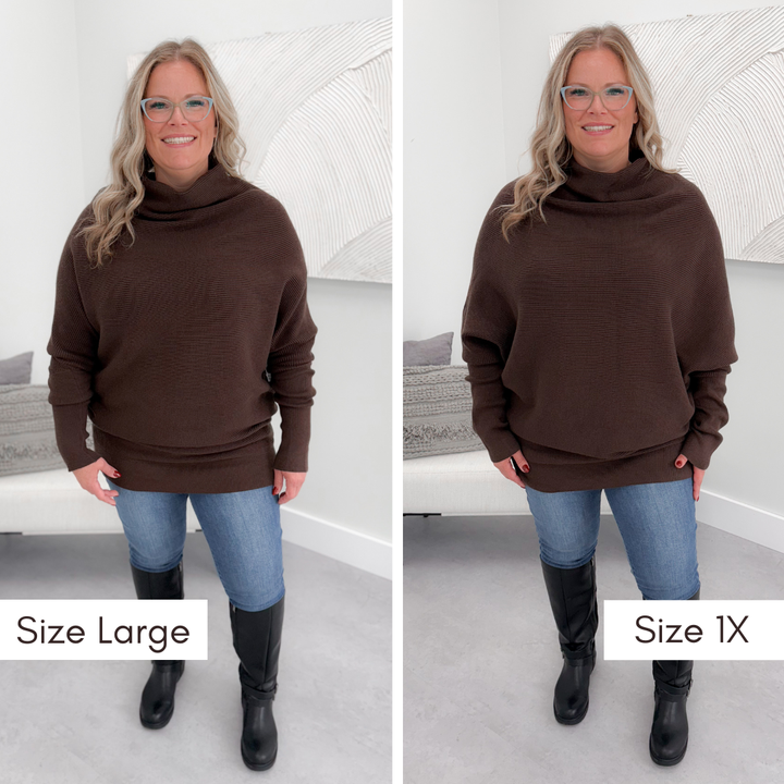 1129 Sweater in Moss by Twenty Nine The Label