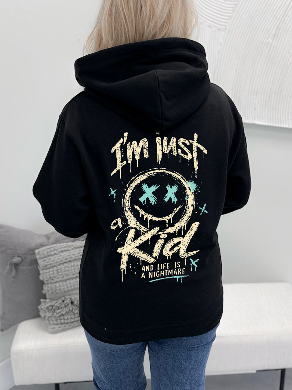 I'm Just A Kid Graphix Hoodie