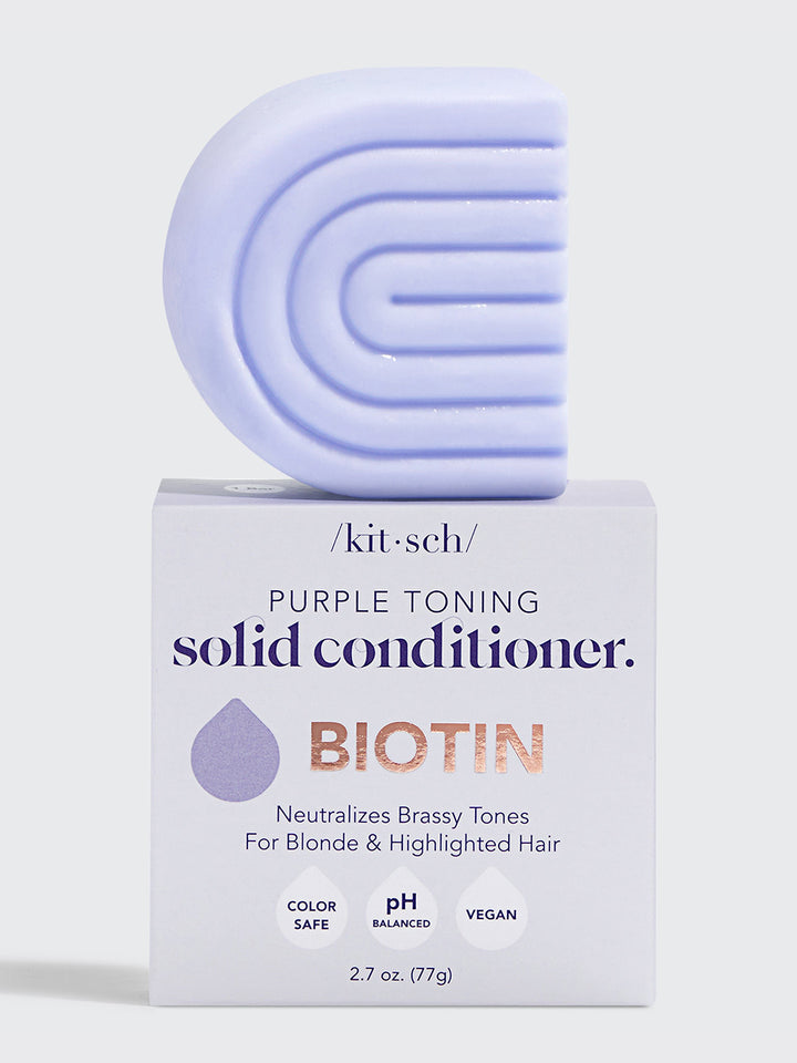 Purple Toning Solid Conditioner Bar by Kitsch