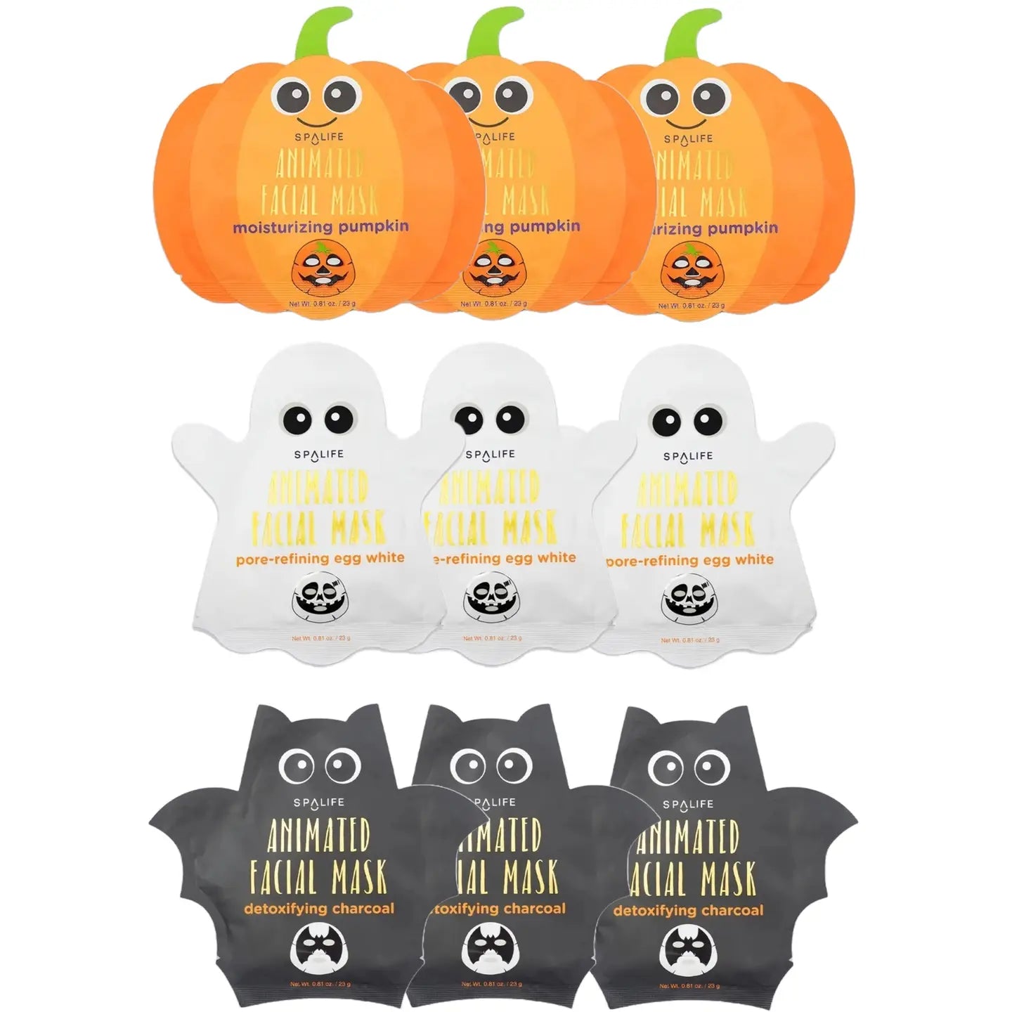 Halloween Sheet Mask Bundle ( Set Of Nine )