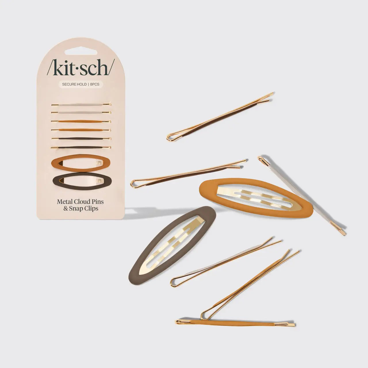 Metal Cloud Pins & Snap Clips Set in Sedona by Kistch