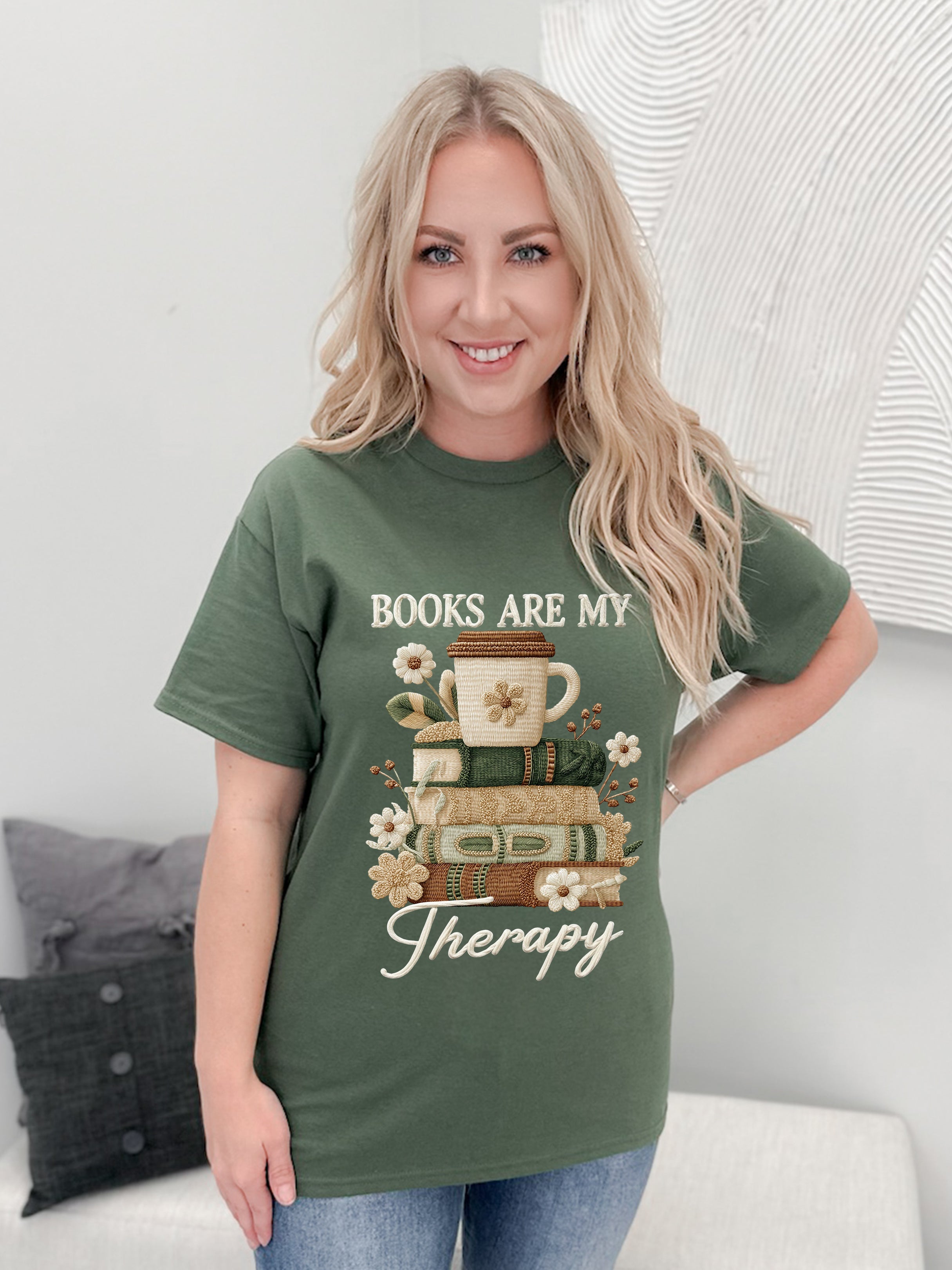 Book Therapy Graphix Tee
