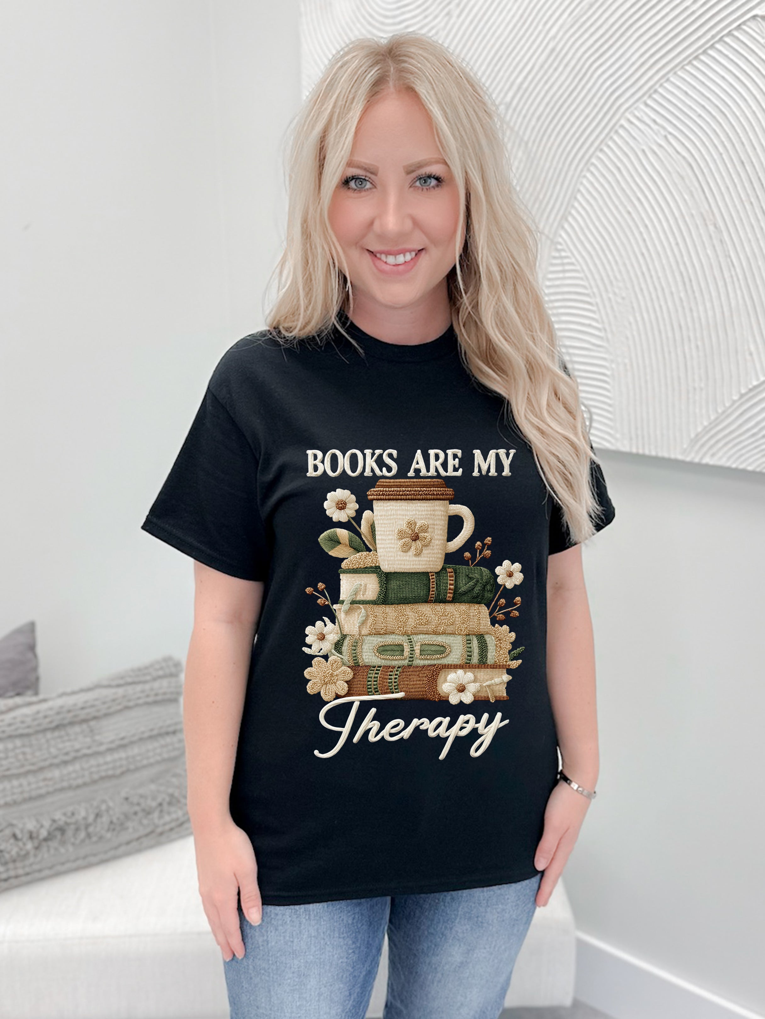 Book Therapy Graphix Tee