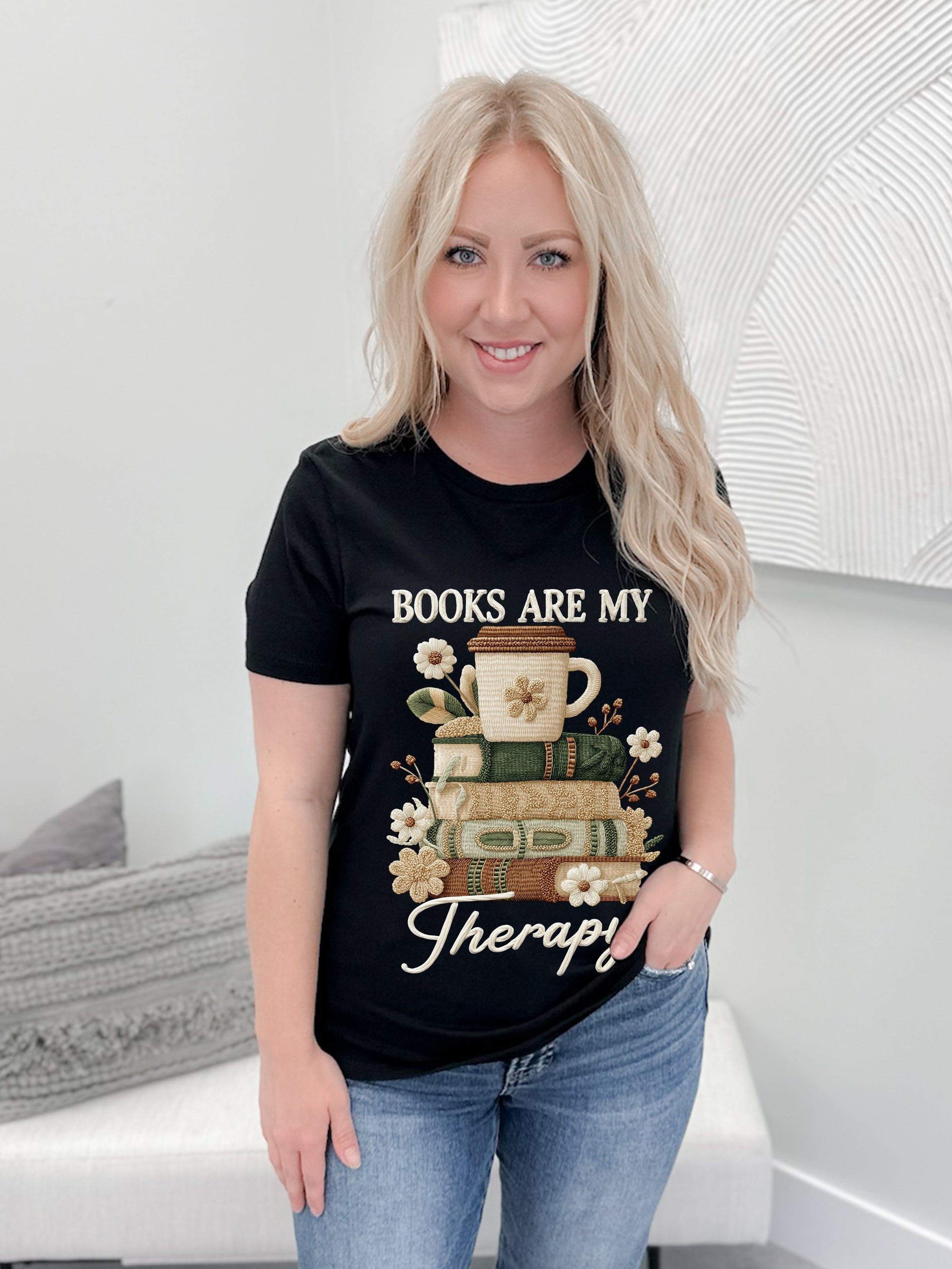 Book Therapy Graphix Tee