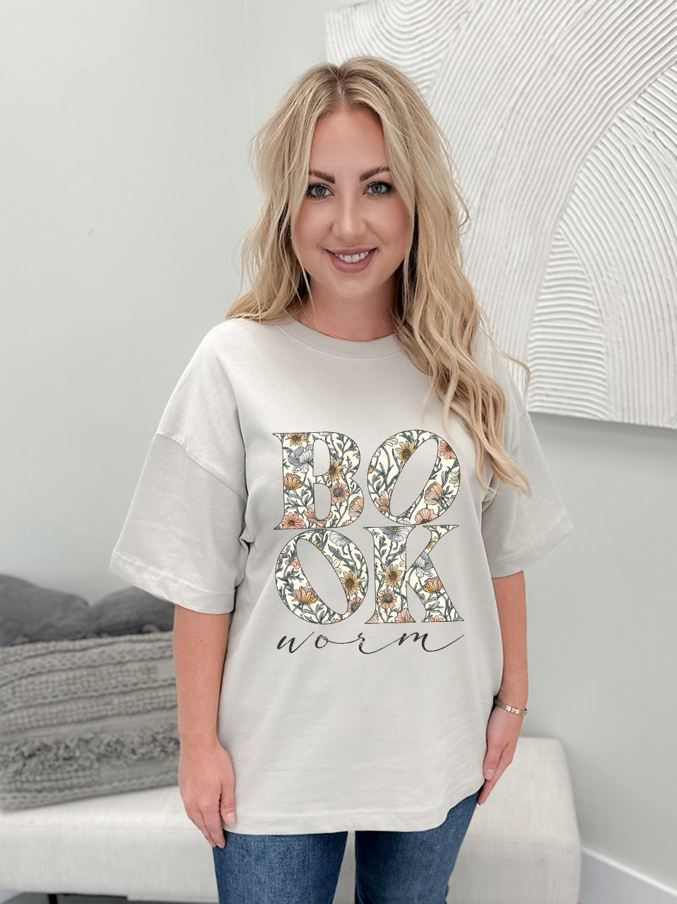 Book Worm Graphix Tee