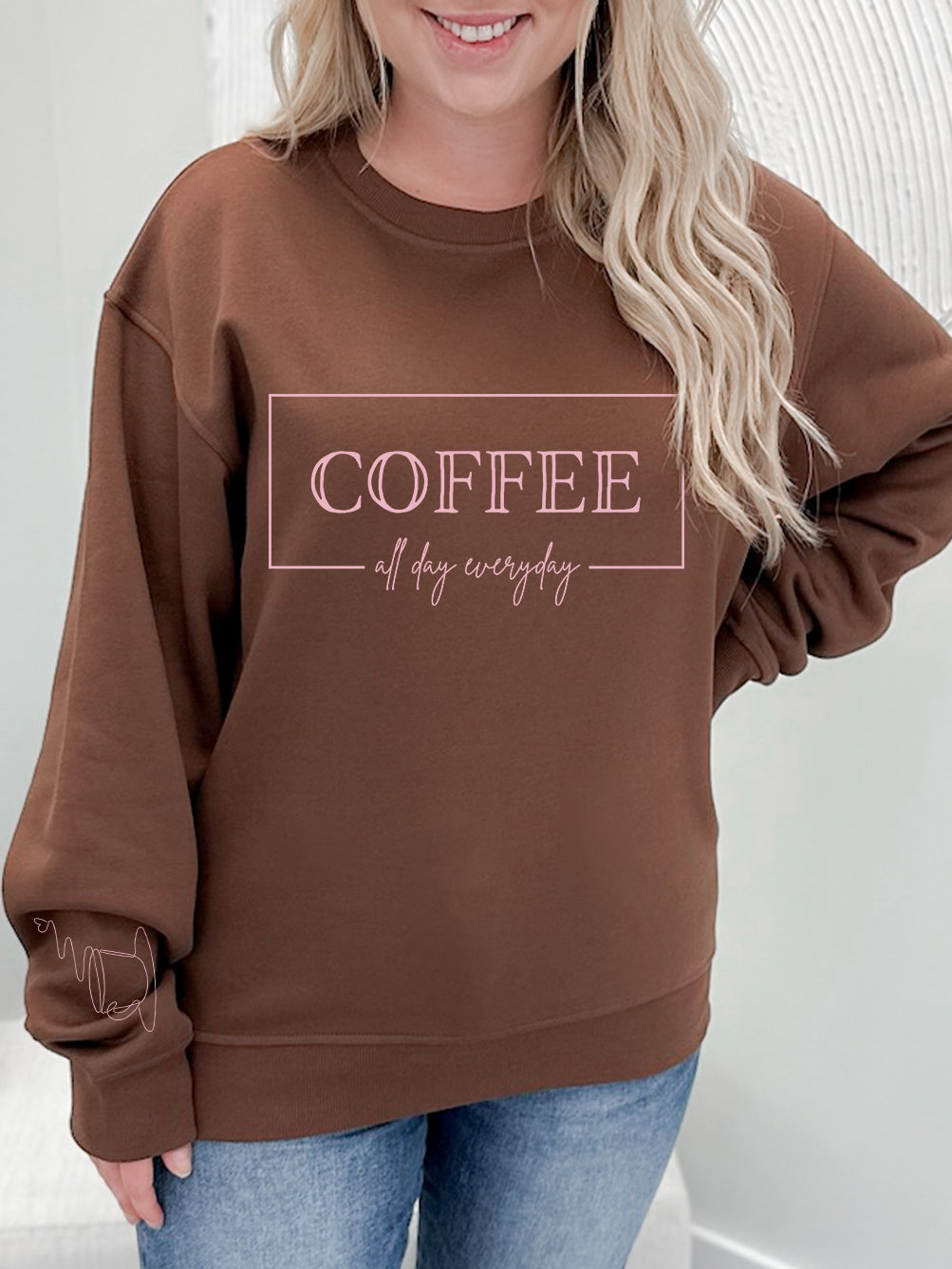 Coffee All Day Everyday Graphix Pullover