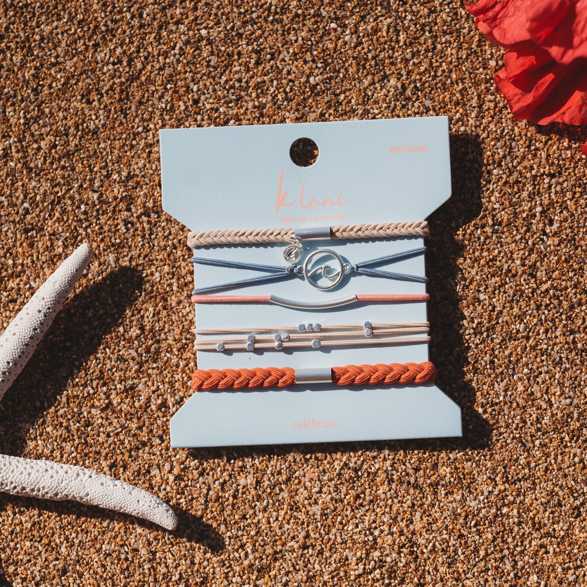 Celebrate Hair Tie Bracelet Set by K'lani