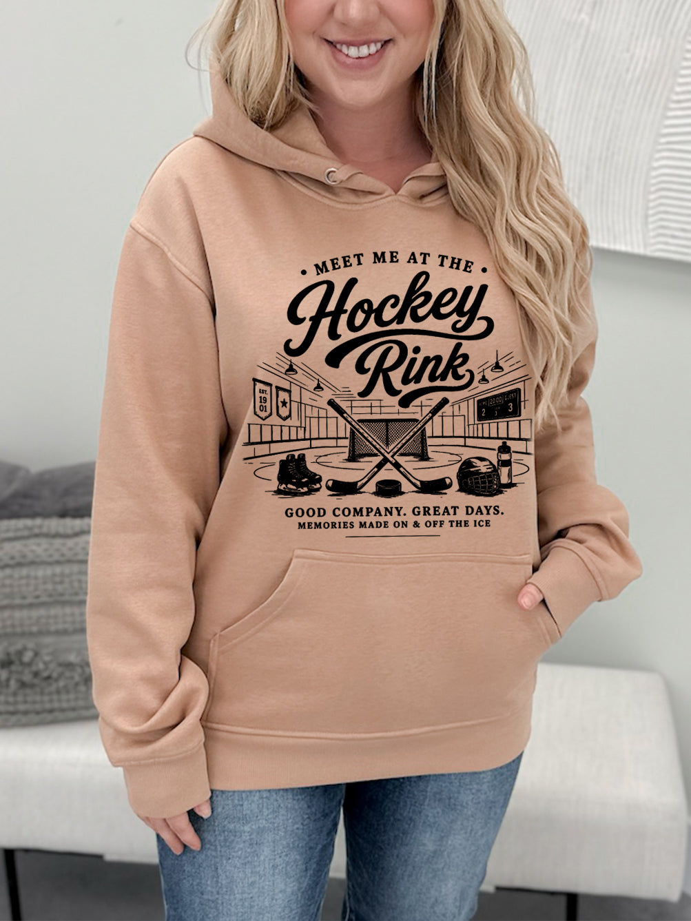Hockey Rink Club Graphix Hoodie/Pullover